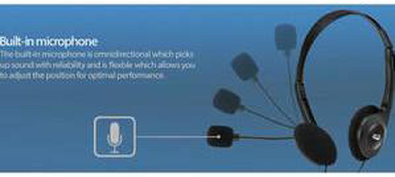 Alt view image 16 of 17 - STEREO HEADSET W/ MICROPHONE