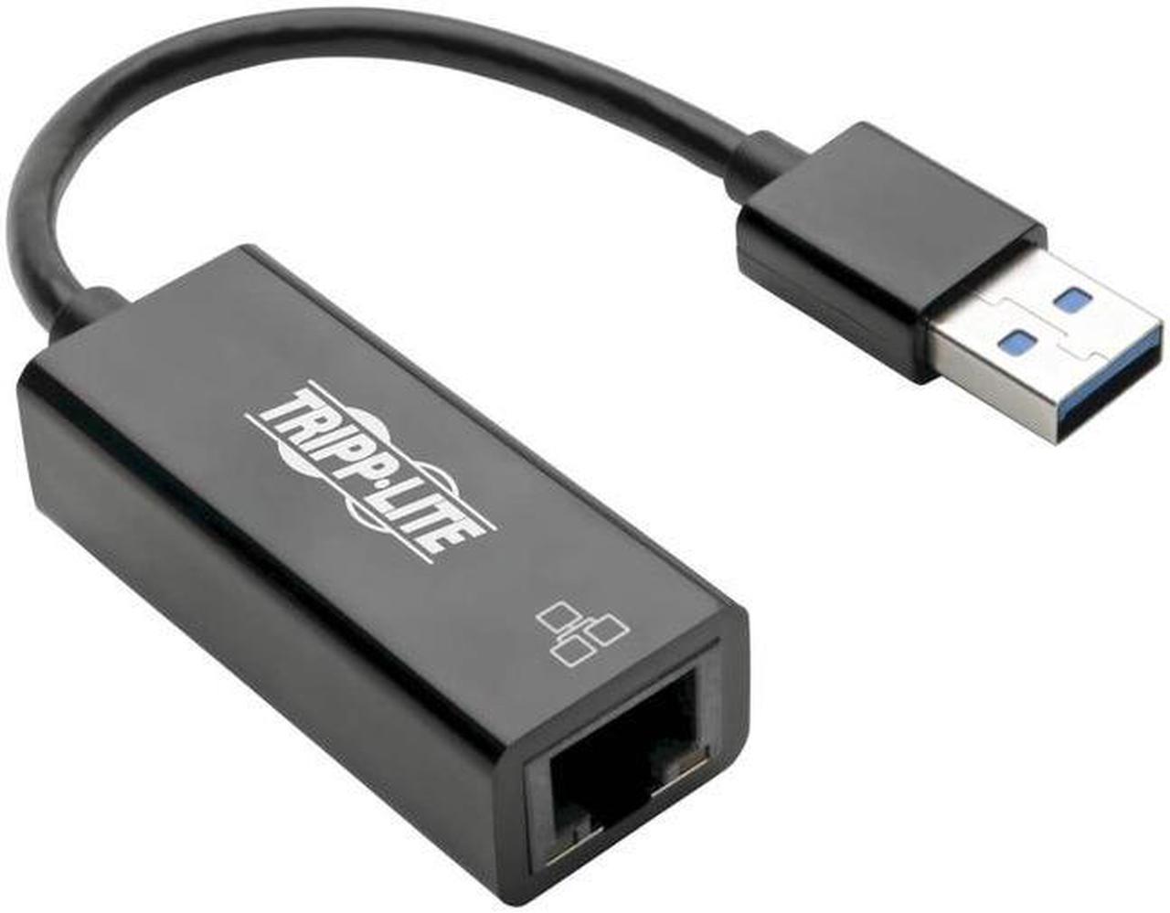 Tripp Lite USB 3.0 SuperSpeed to Gigabit Ethernet Adapter RJ45 10/100/1000 Mbps