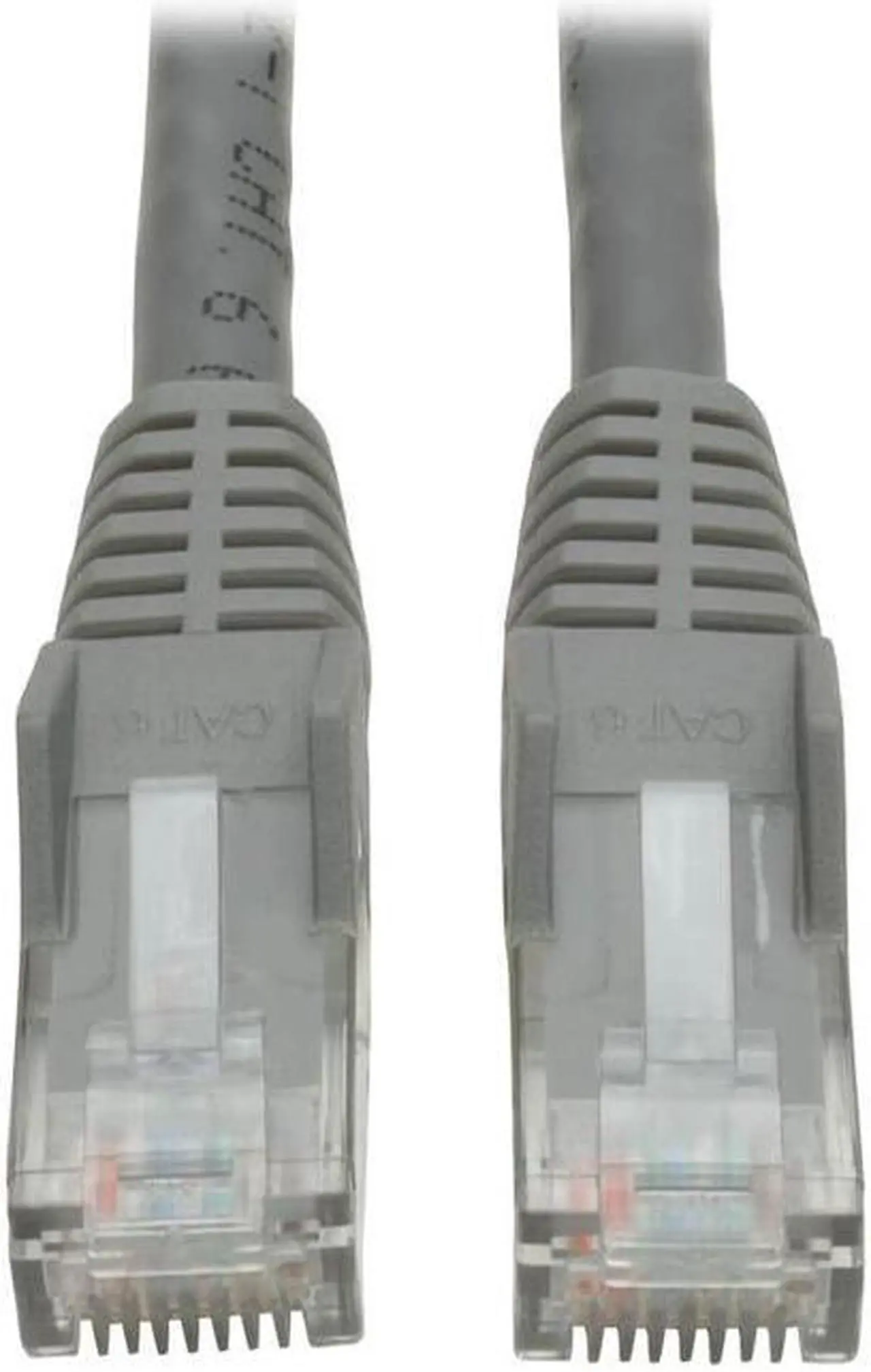 Alt view image 9 of 10 - TRIPP LITE N201-050-GY 50FT CAT6 GIGABIT SNAGLESS MOLDED PATCH CABLE RJ45 M/M GRAY