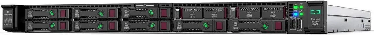 Alt view image 17 of 20 - Hpe Proliant Dl360 G10 1U Rack Server - 1 X Xeon Gold 5218 - 32 Gb Ram Hdd Ssd - Serial Ata/600 12Gb/S Sas Controller