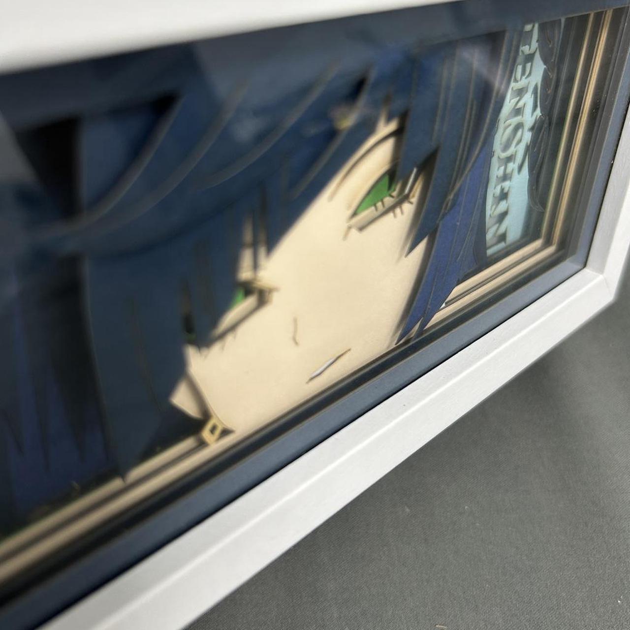 Alt view image 4 of 5 - Genshin Impact Anime Lamp Yelan Figure Night Light Bedroom Decor Led Light Anime Desk Lamp Birthday Gift