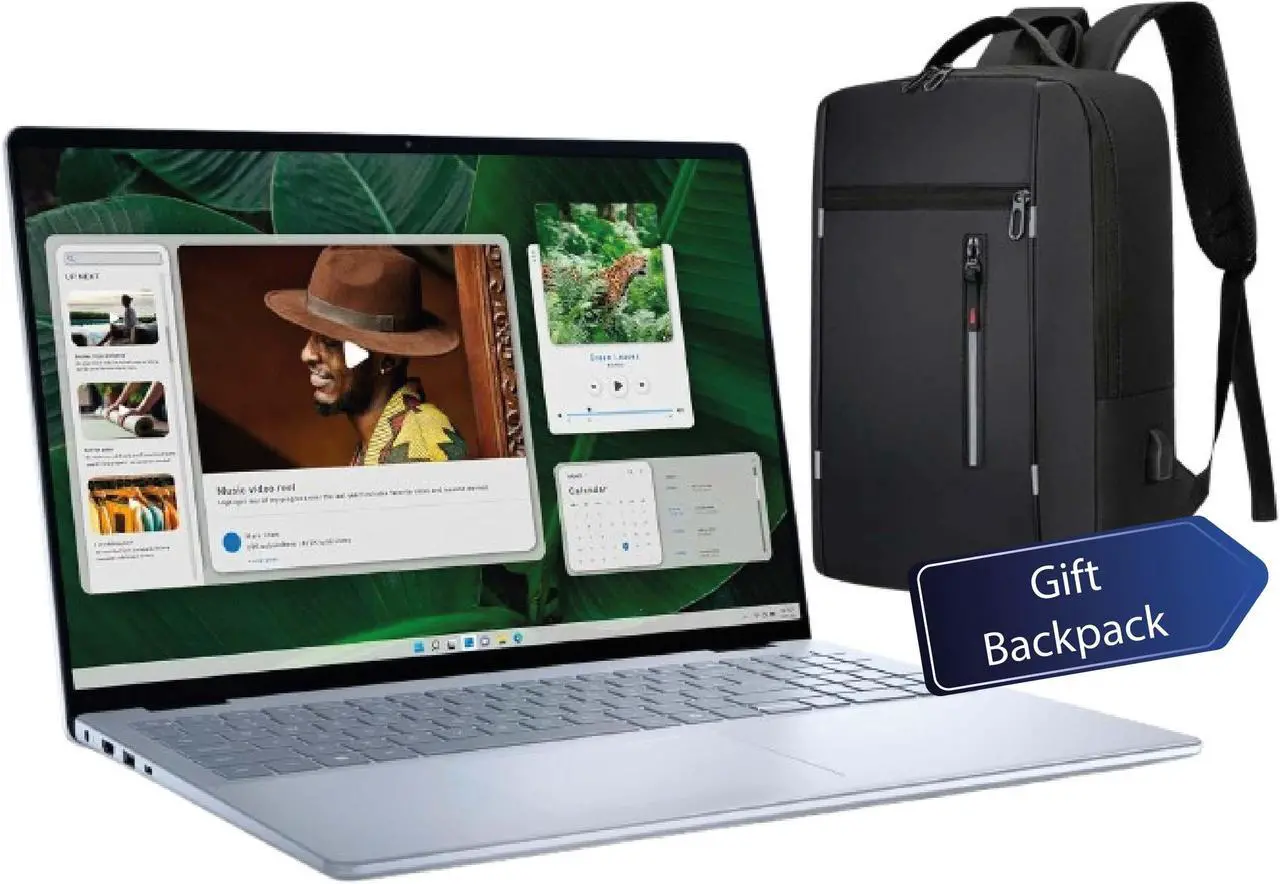 Alt view image 6 of 6 - Dell Inspiron 16" Touchscreen Laptop - Intel Core 7 150U - 1920 x 1200 - Windows 11 FHD+ 16GB RAM 1TB SSD