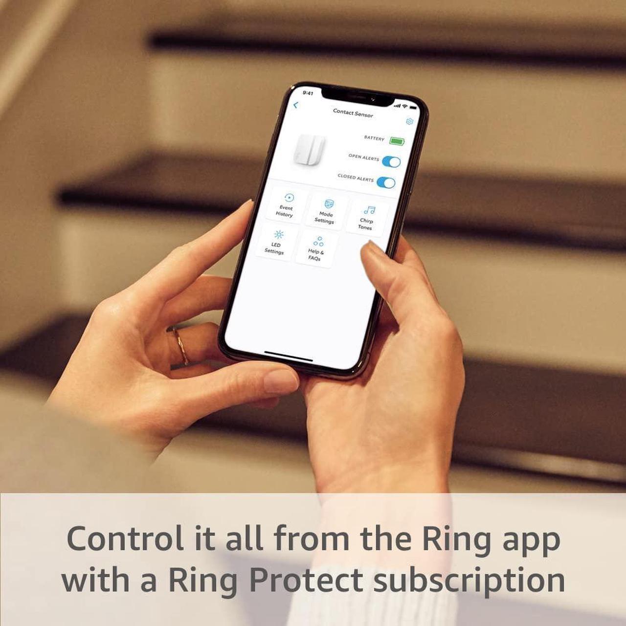 Alt view image 4 of 4 - Ring - Alarm Contact Sensor (2nd Gen) (6-Pack) - White