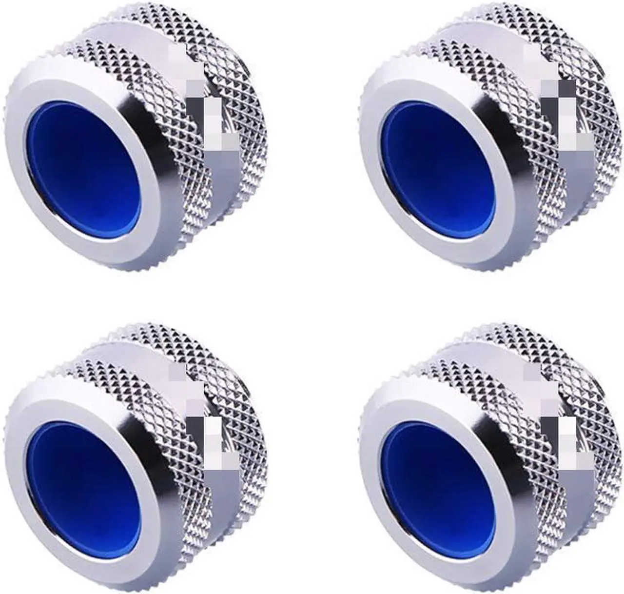 Main image of G1/4" Copper Compression Fittings for 16mm Water Cooling Hard Rigid Tubings hose - 4pcs in One Pack