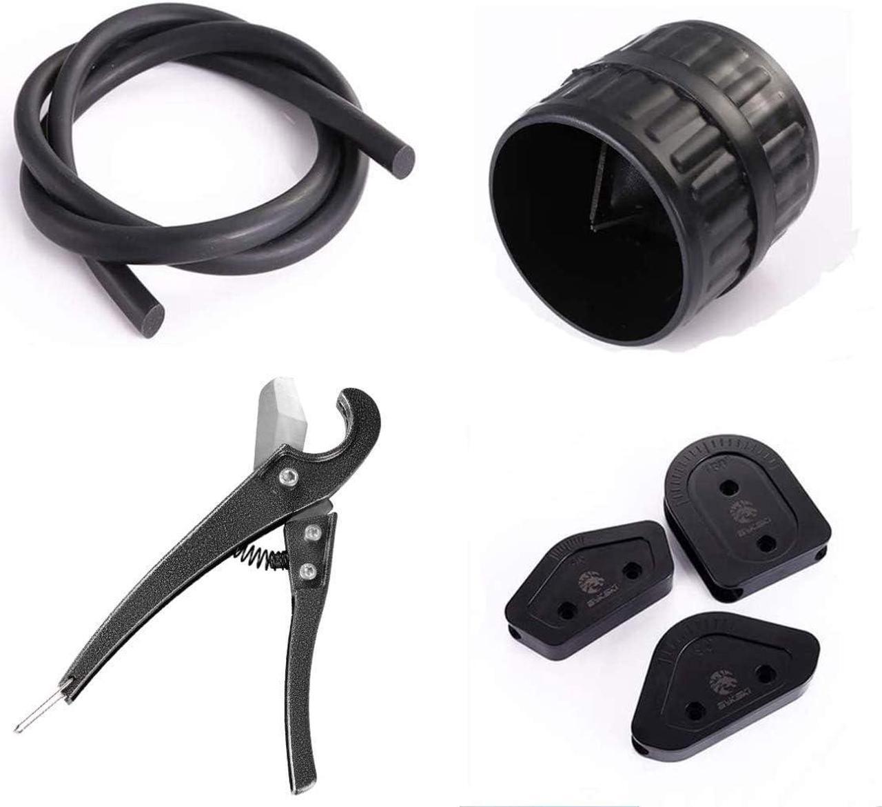 Hard Tubing Bending Kit Insert Rod Cutter Polisher Scissor DIY Tools for Rigid PETG Hose PC Water Cooling System