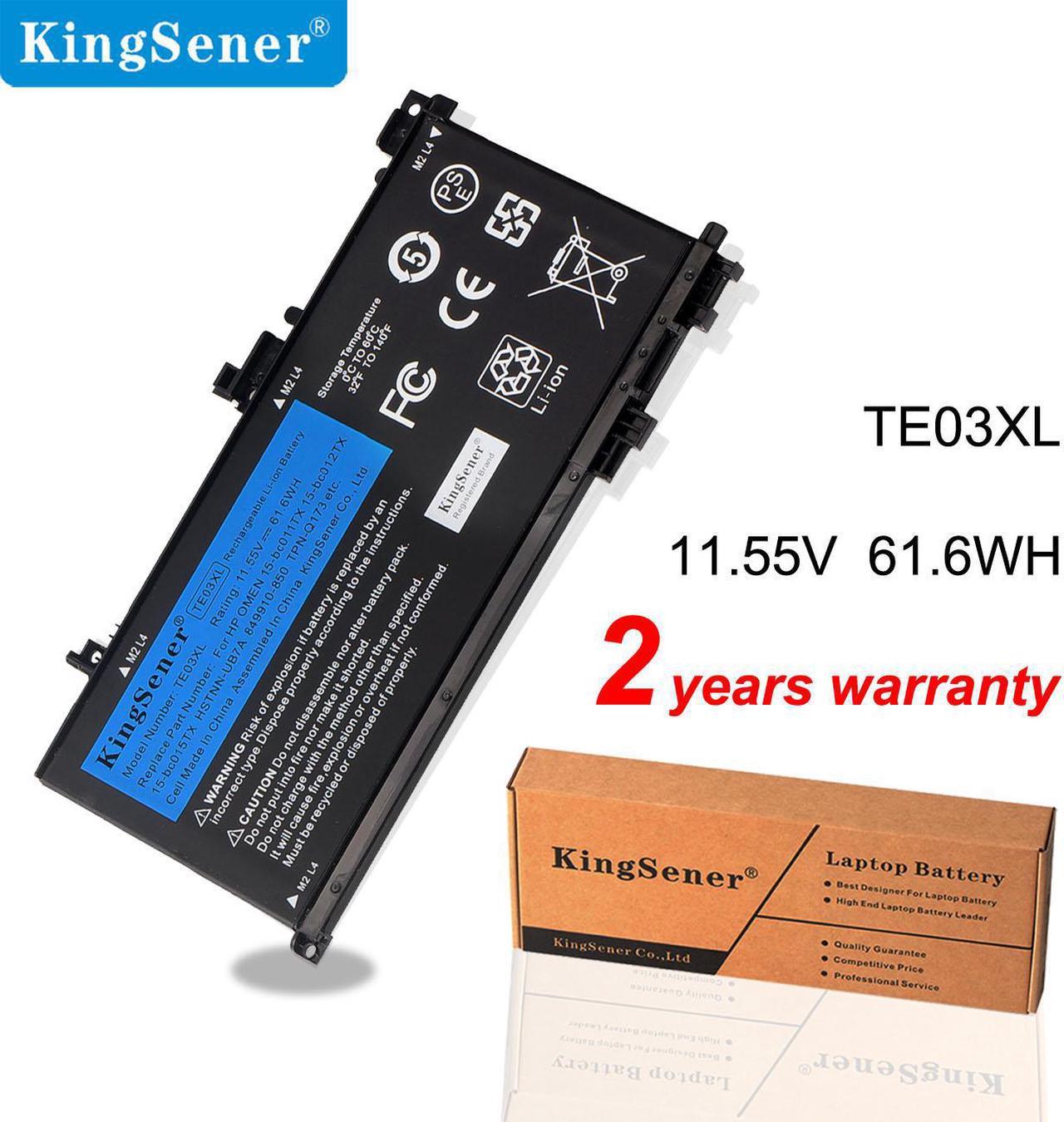 KingSener TE03XL Laptop Battery Notebook Batteries For HP OMEN 15-bc011TX 15-bc012TX 15-bc013TX 15-AX015TX AX017TX TPN-Q173 HSTNN-UB7A 849910-850