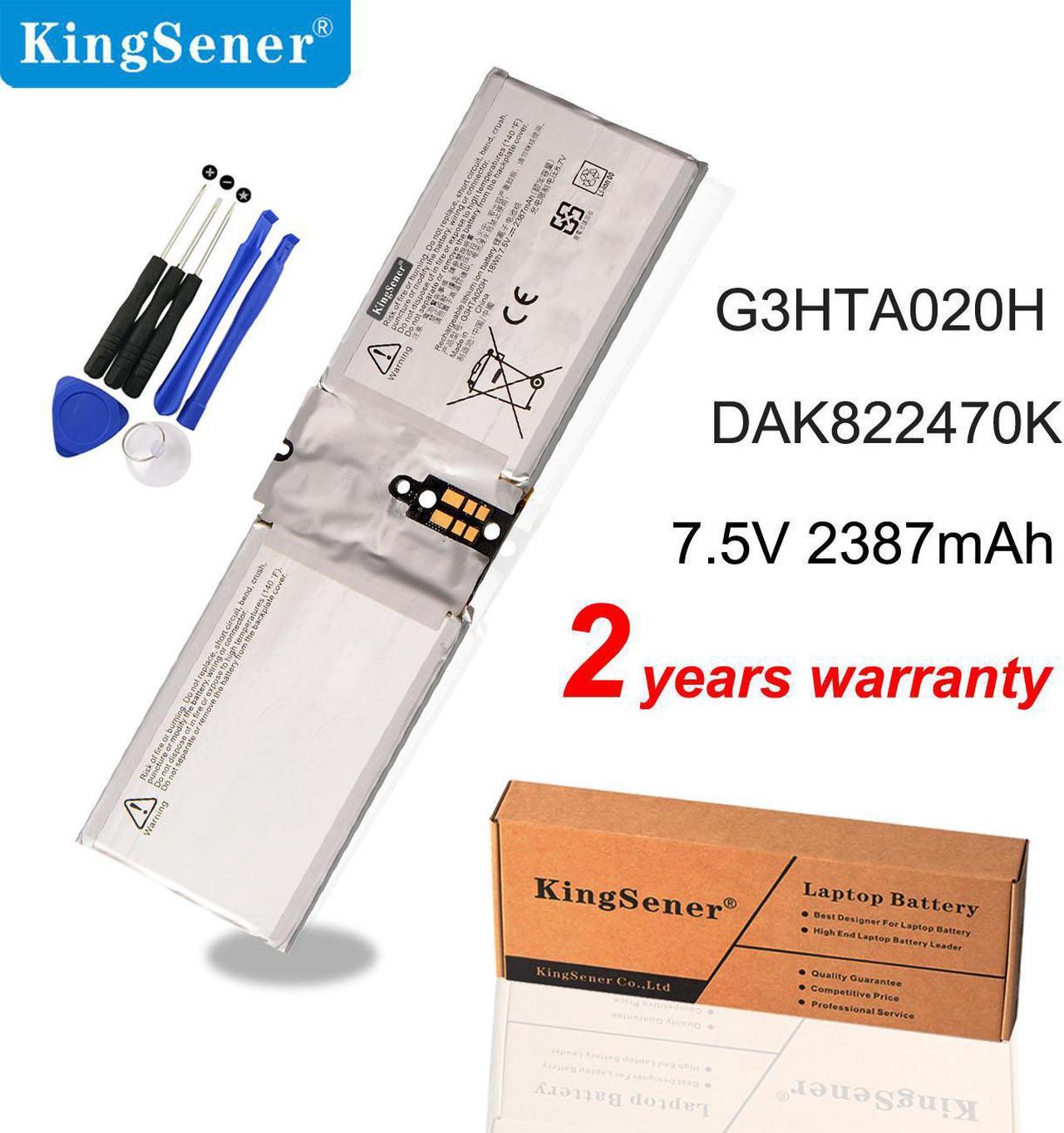 KingSener G3HTA020H DAK822470K Battery For Microsoft Surface Book 1st 1703 1704 1705 13.5" CR7-00005 CR7-00007 Screen Battery