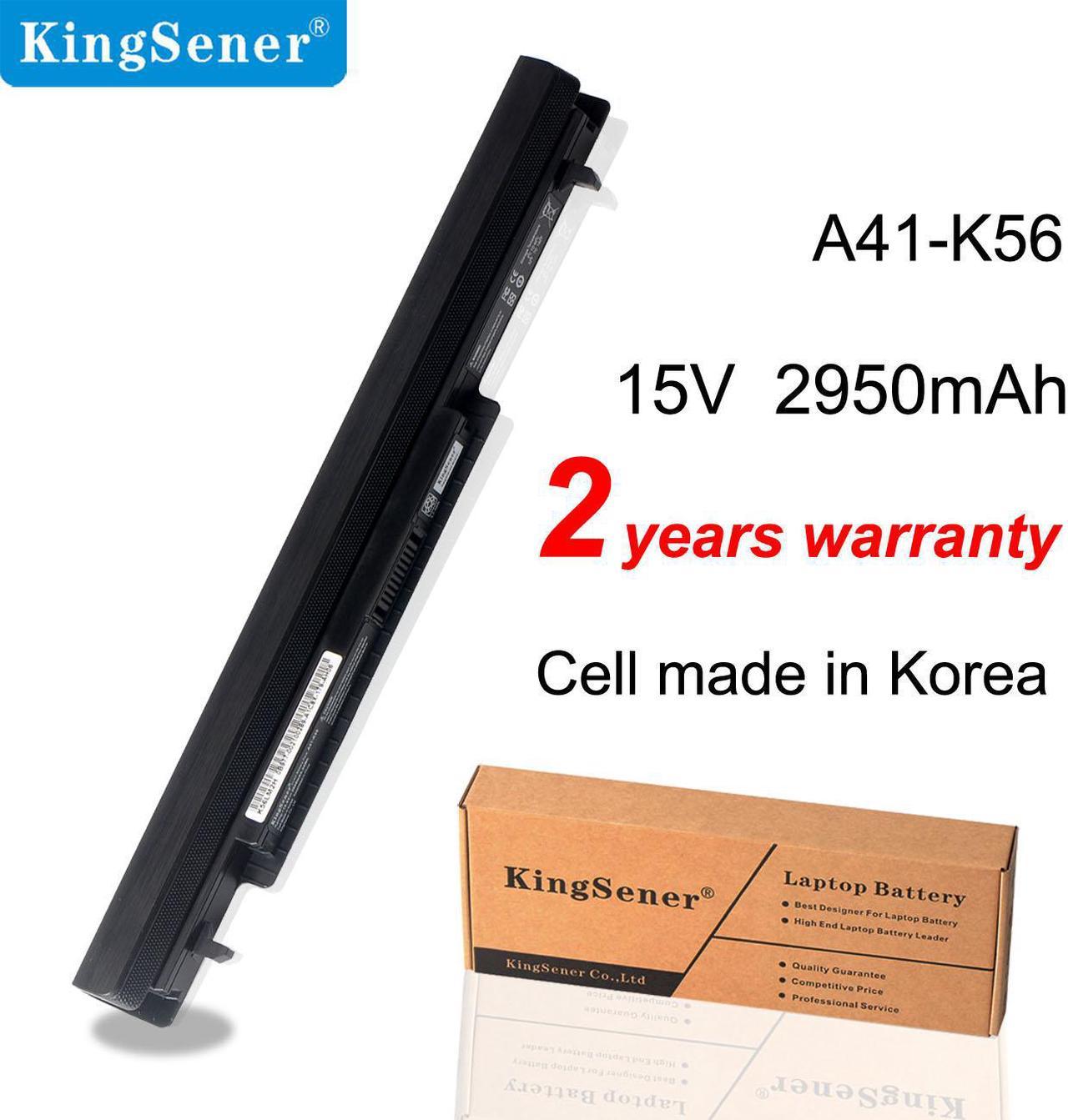 KingSener 44WH A41-K56 Laptop Battery For Asus A56 A46 K56 K56C K56CA K56CM K46 K46C 
K46CA K46CM S56 S46C