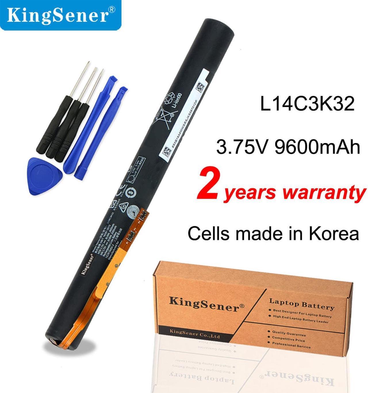 3.75V 9600mAh KingSener New L14C3K32 Battery for Lenovo YOGA Tablet 2 Pro-1380F 1380 
YT2-1380 YT2-1380F Yoga 11-TTH L14D3K32