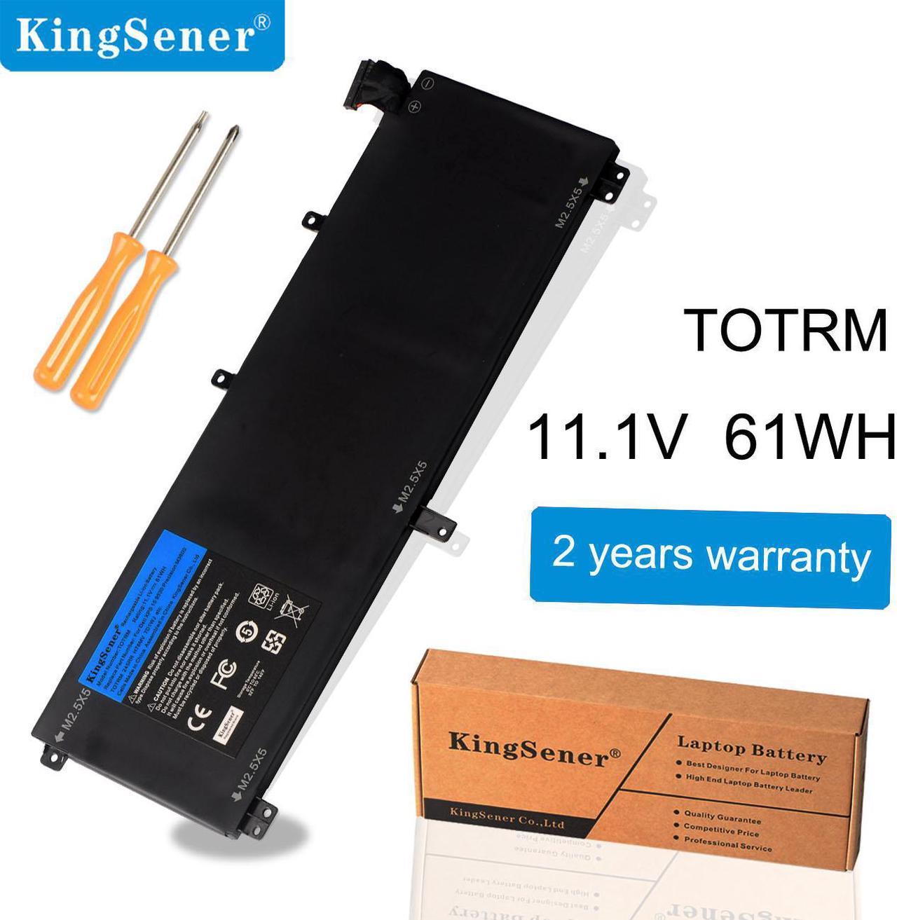 KingSener T0TRM Laptop Battery for For Dell XPS 15 9530 Precision M3800 TOTRM H76MV 7D1WJ 61WH Free 2 Years Warranty