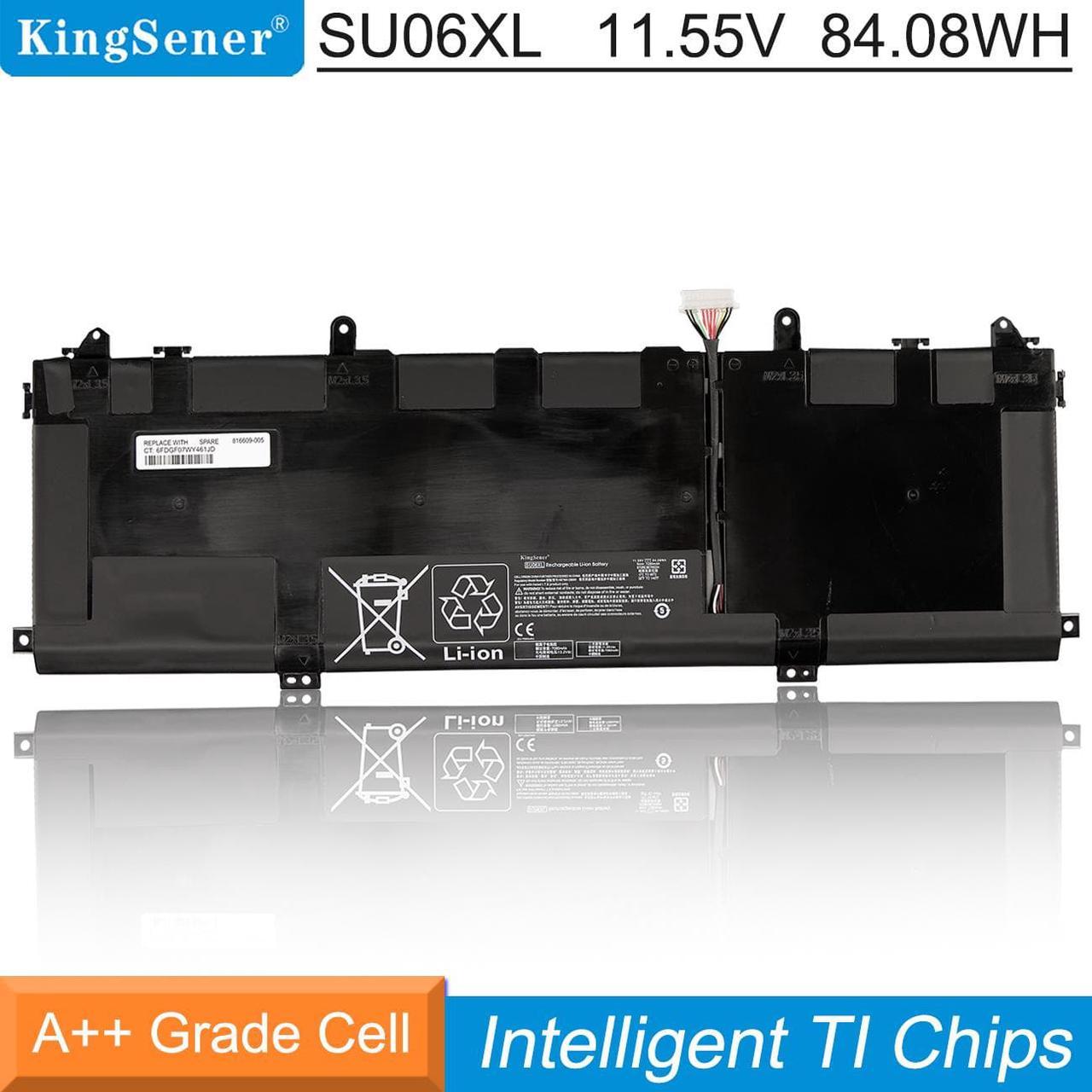 KingSener SU06XL Laptop Battery For HP Spectre X360 15-DF000 DF0000NR DF1040NR DF0013DX DF0033DX DF0008CA DF1020CA DF0000TX DF1002TX Series HSTNN-DB8W L29048-271 L29184-005 SU06084XL