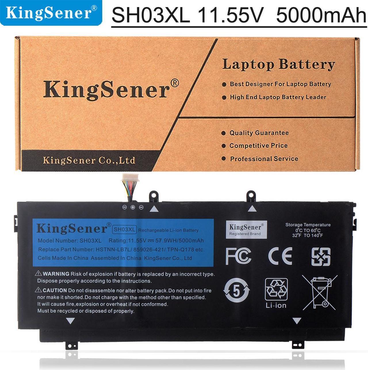 Kingsener CN03XL SH03XL Laptop Battery For HP ENVY 13-AB 13-AB003NF 13-AB023TU HSTNN-LB7L TPN-Q178 901308-421 901345-855 859026-421 859356-855