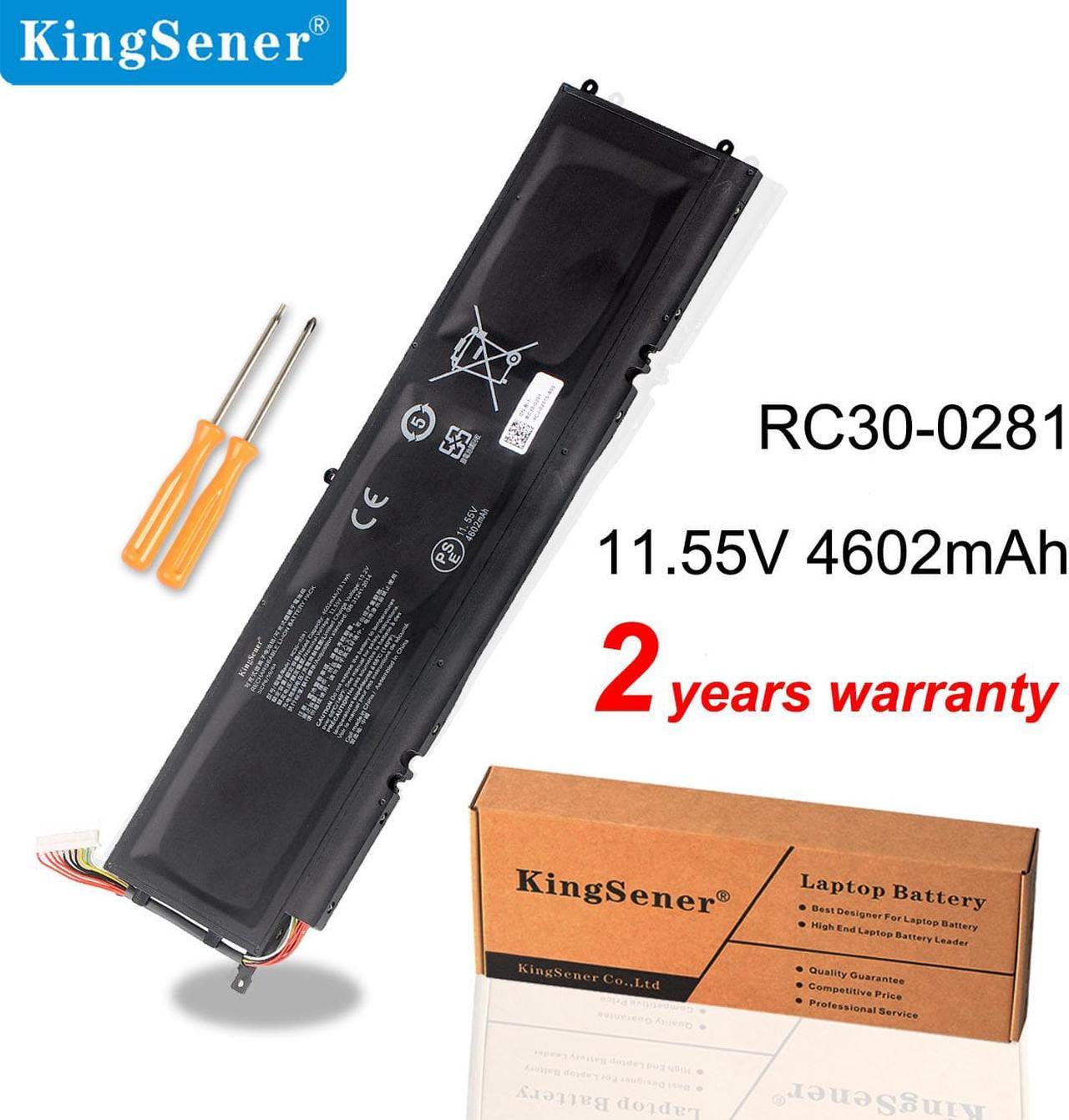 Kingsener RC30-0281 Laptop Battery for Razer Blade Stealth 13 2018 2019 GTX 1650 Max-Q i7-8565UR RZ09-03102E52-R3U1 RZ09-02810E71 R3U1 RZ09-02812E71 RC30-02810200 3ICP6/59/84