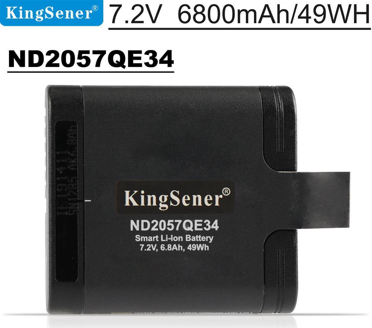 Kingsener Rechargeable Battery For Inspired Energy ND2057 ND2057RC24 ND2057HD29 ND2057QE34 Battery 6800mAh 7.2V 49Wh