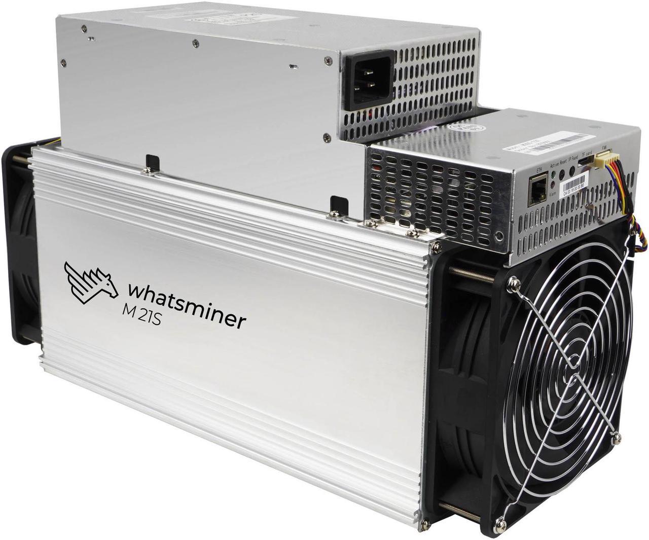 ASIC MINER BTC BCH Miner M21 56T WhatsMiner M21S 56T Bitcoin Miner With PSU Better Than Antminer S9 S1 T9+ S15 S17 T17 S17e