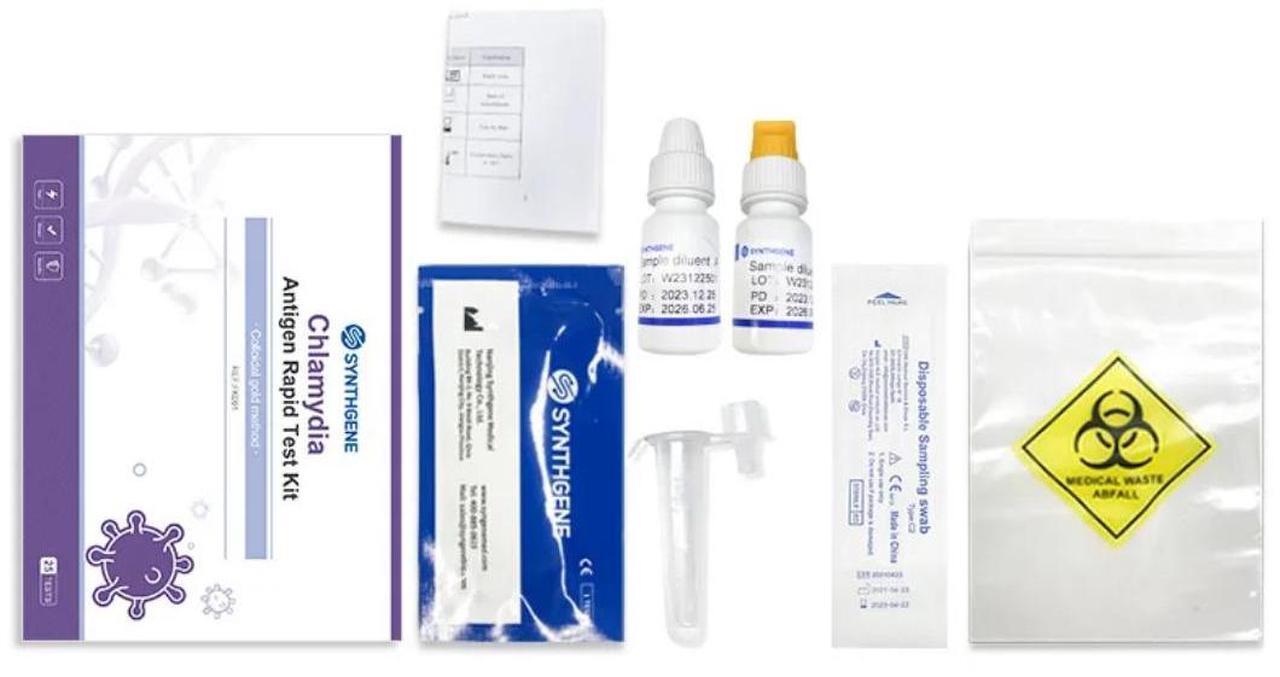 Alt view image 3 of 6 - Chlamydia antigen rapid test kit