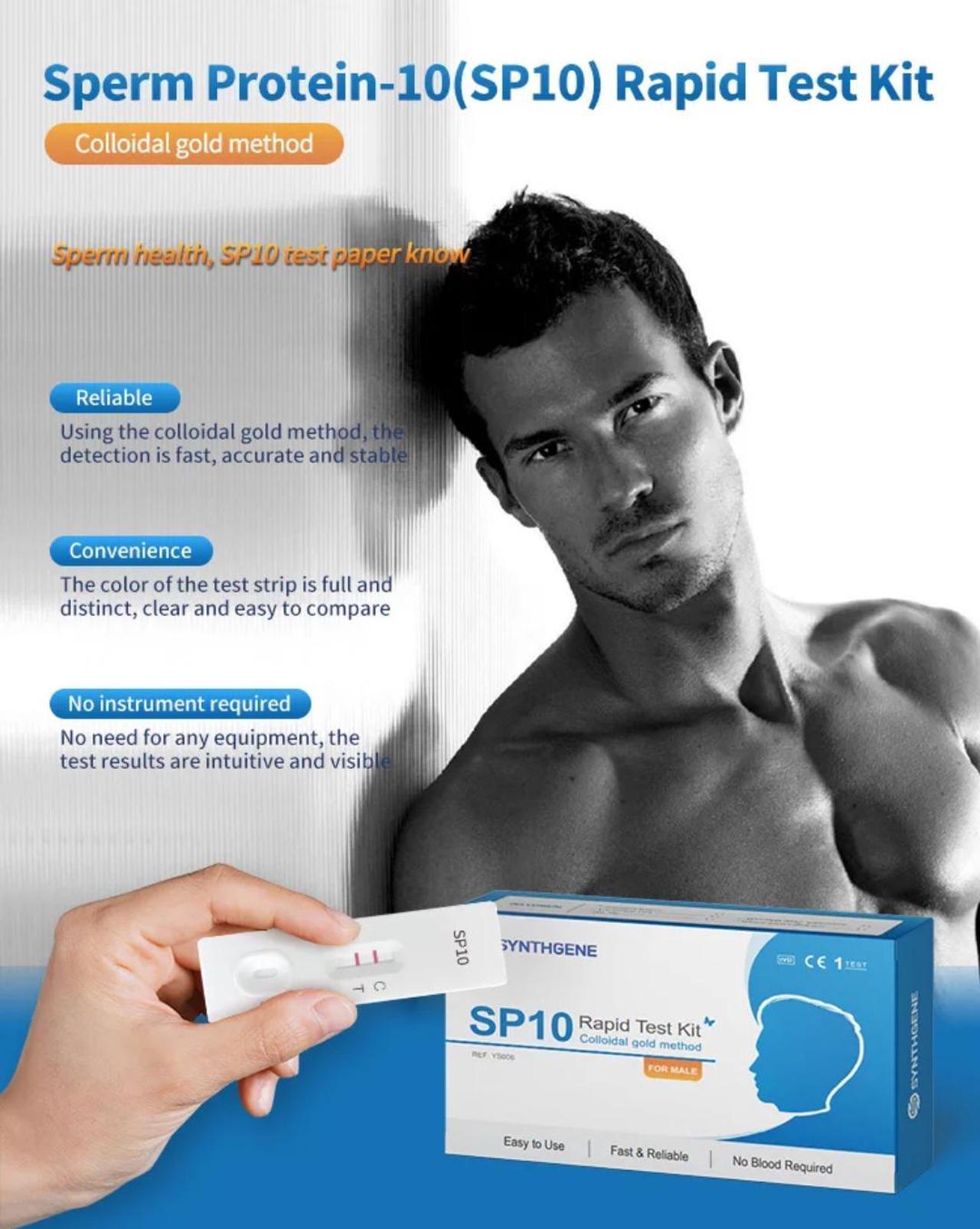 Alt view image 3 of 3 - Semen detection kit infidelity test kit