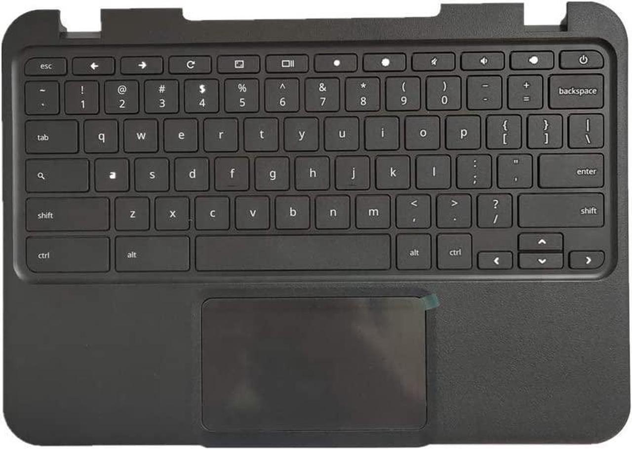 Replacement for Lenovo Chromebook 11 N22 Laptop Upper Case Palmrest Keyboard Touchpad Assembly Part 5CB0L02103 37NL6TC0090 - OEM