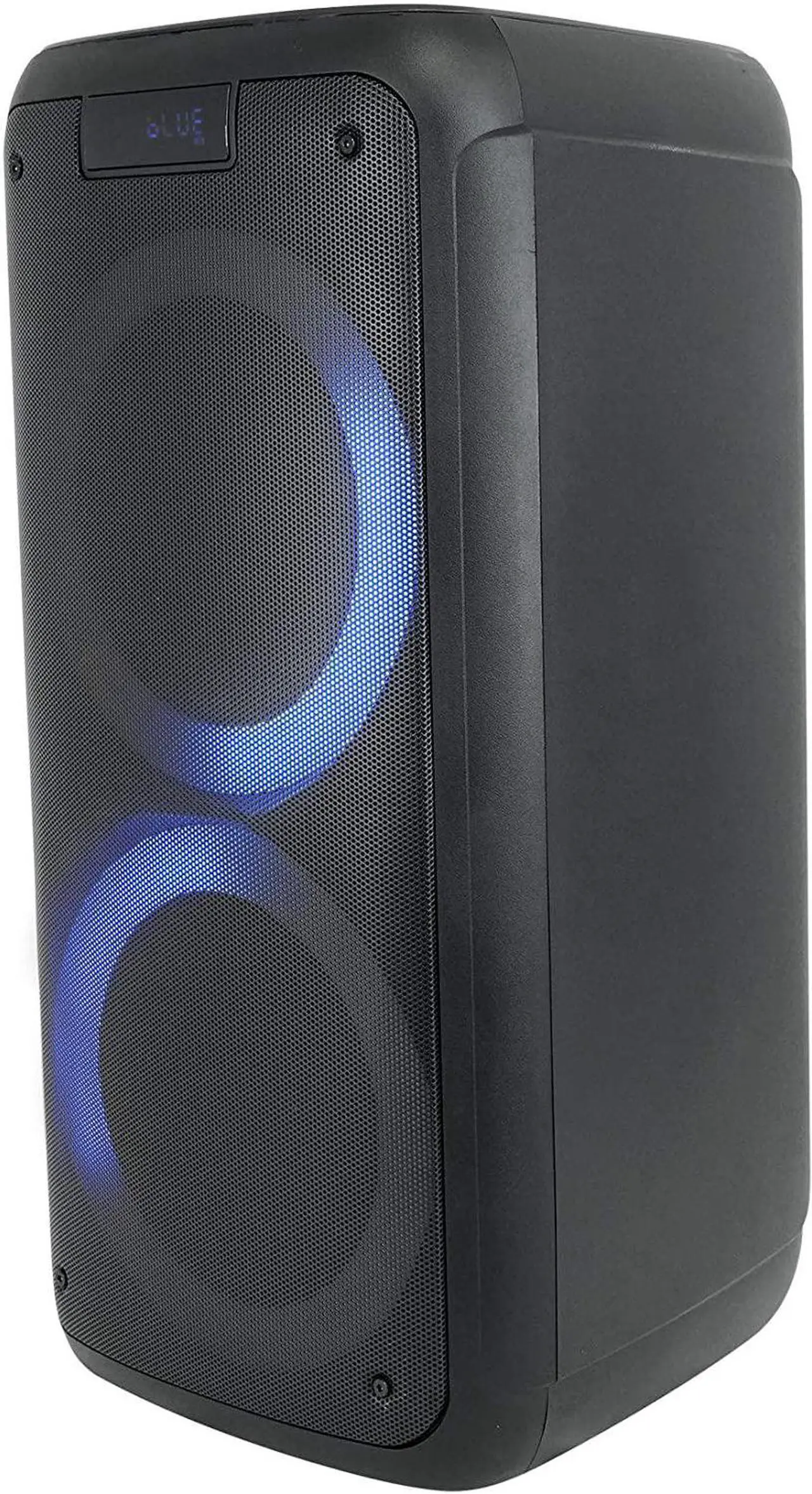 Alt view image 5 of 7 - Rockville Rock Party 8 Dual 8" Battery Powered Home/Portable Bluetooth Speaker, Black