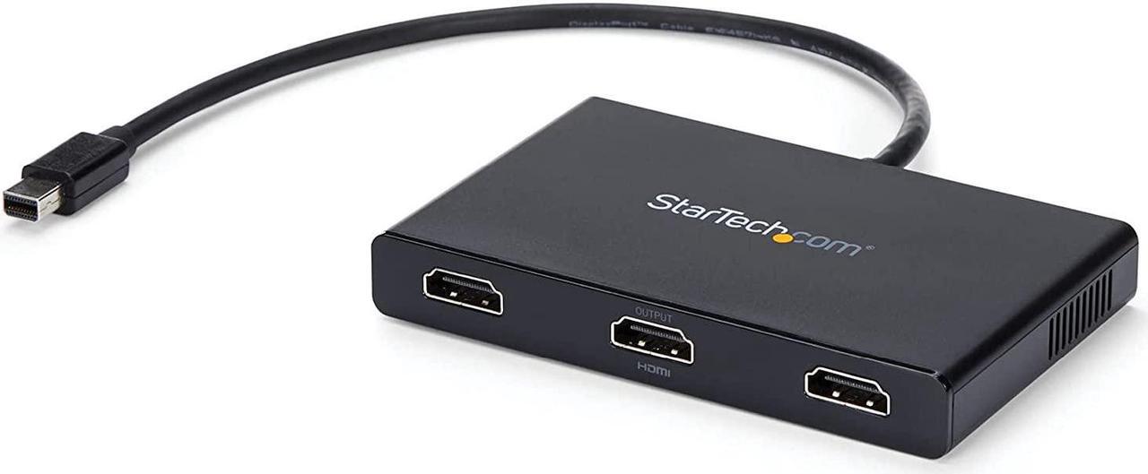 Main image of Pro-trade.com 3-Port Multi Monitor Adapter - Mini DisplayPort to HDMI MST Hub - Triple 1080p/Dual 4K 30Hz - Video Splitter for Extended Desktop Mode on Windows Only - mDP 1.2 to 3x HDMI (MSTMDP123HD)