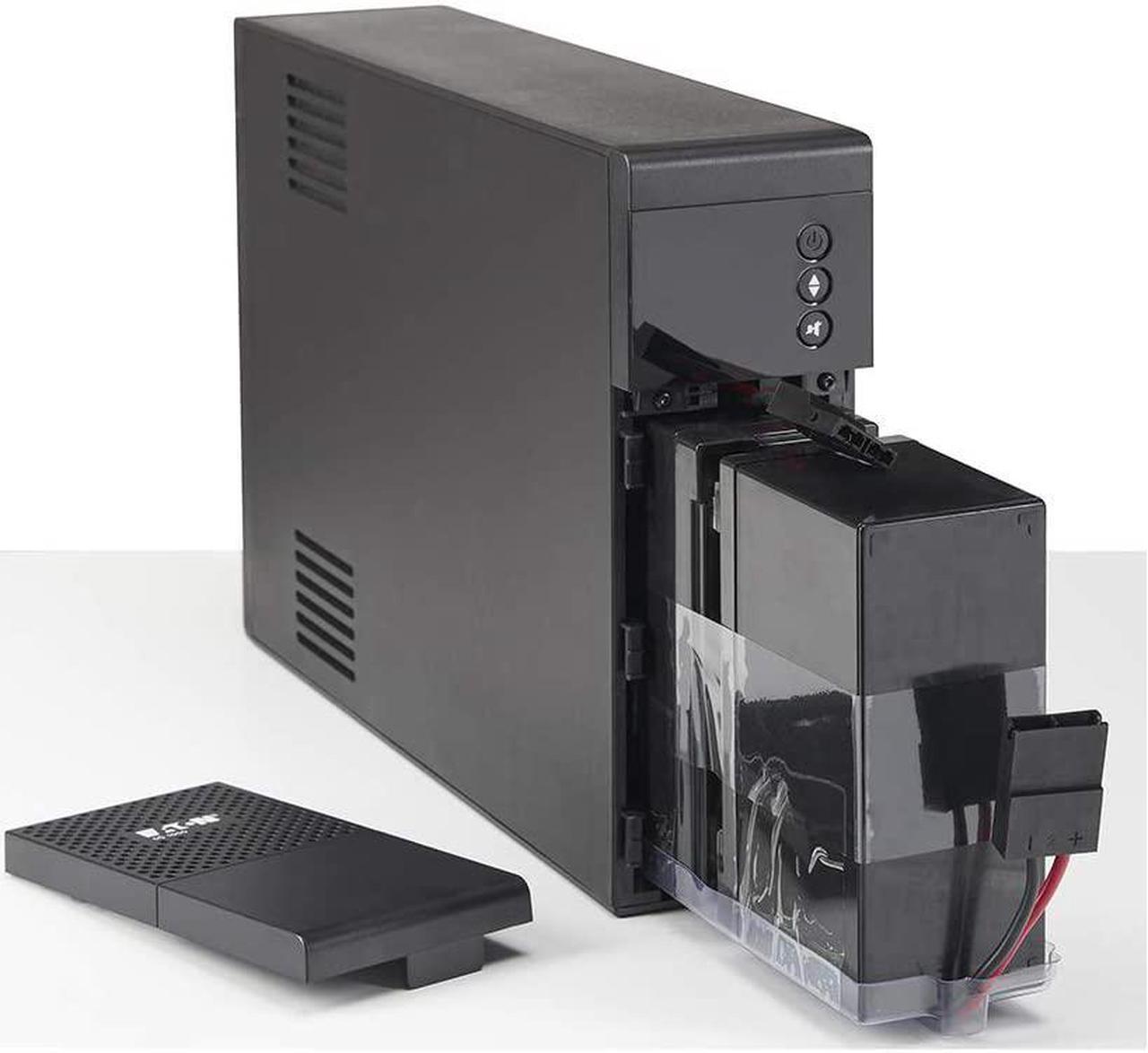 Alt view image 5 of 6 - Eaton 5S1500LCD UPS Battery Backup & Surge Protector, 1500VA / 900W, AVR, LCD Display, Line Interactive, Welcome to consult