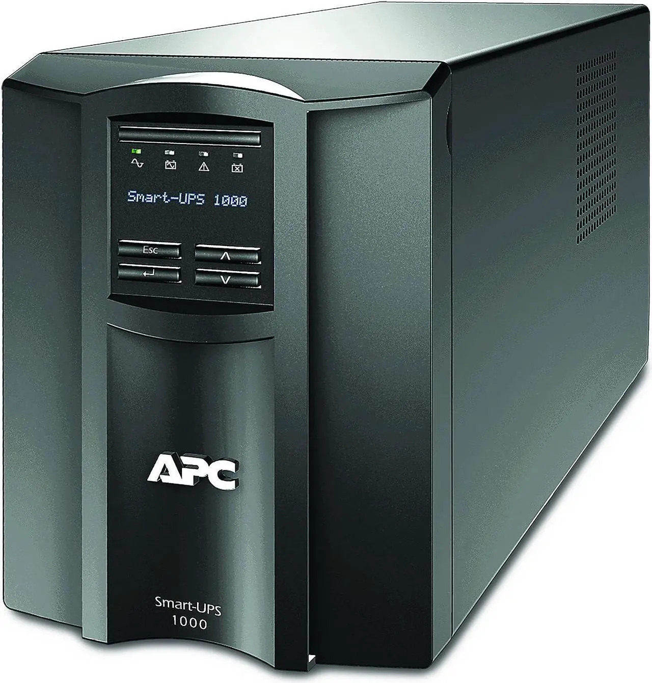 Alt view image 2 of 6 - APC SMT1000C Smart-UPS 1000VA LCD UPS with SmartConnect Remote Monitoring - 700 Watts - 680-Joule Surge - Black