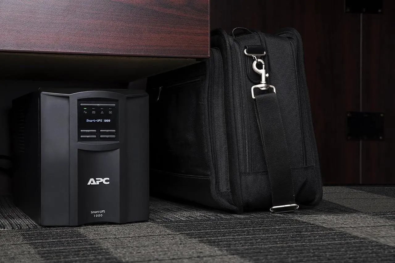 Alt view image 5 of 6 - APC SMT1000C Smart-UPS 1000VA LCD UPS with SmartConnect Remote Monitoring - 700 Watts - 680-Joule Surge - Black