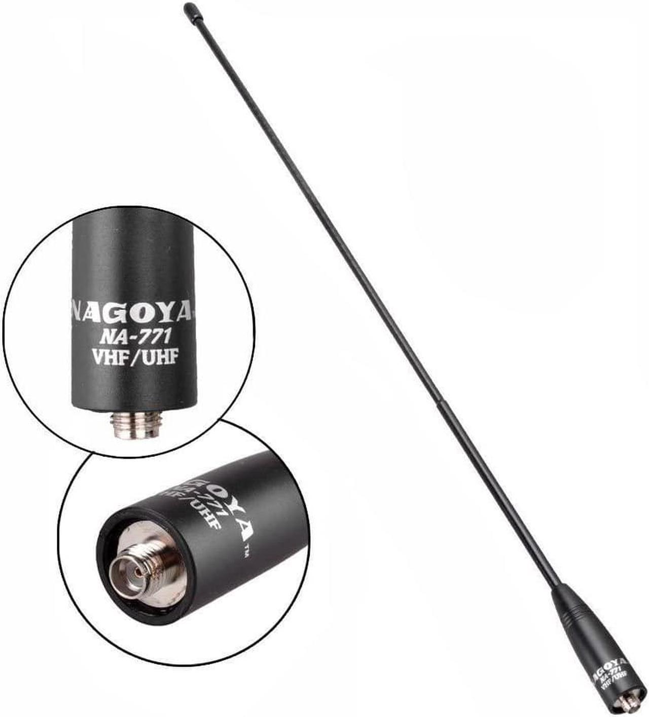 Alt view image 2 of 5 - Authentic Genuine Nagoya NA-771 15.6-Inch Whip VHF/UHF (144/430Mhz) Antenna SMA-Female for BTECH and BaoFeng Radios, Welcome to consult