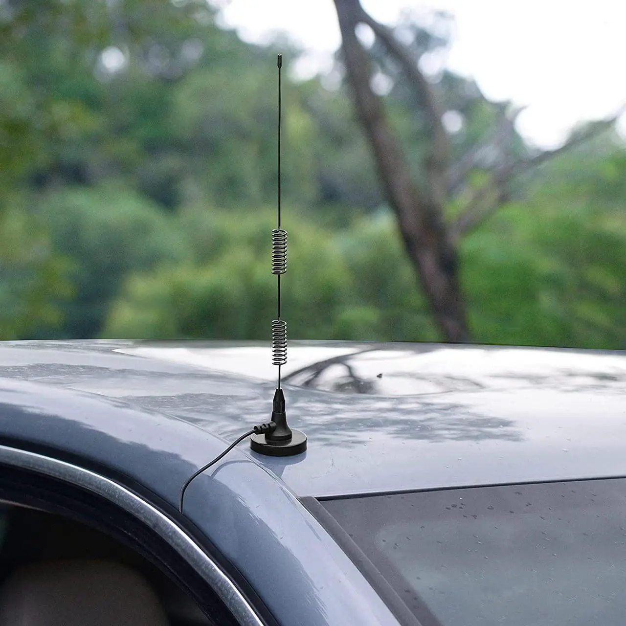 Alt view image 2 of 7 - Bingfu Dual Band VHF UHF 136-174MHz 400-470MHz Ham Radio Magnetic Base Antenna Handheld Two Way Radio SMA Male Antenna for Ham Radio Walkie Talkie Icom Yaesu Vertex Standard Horizon Marine VHF Radio