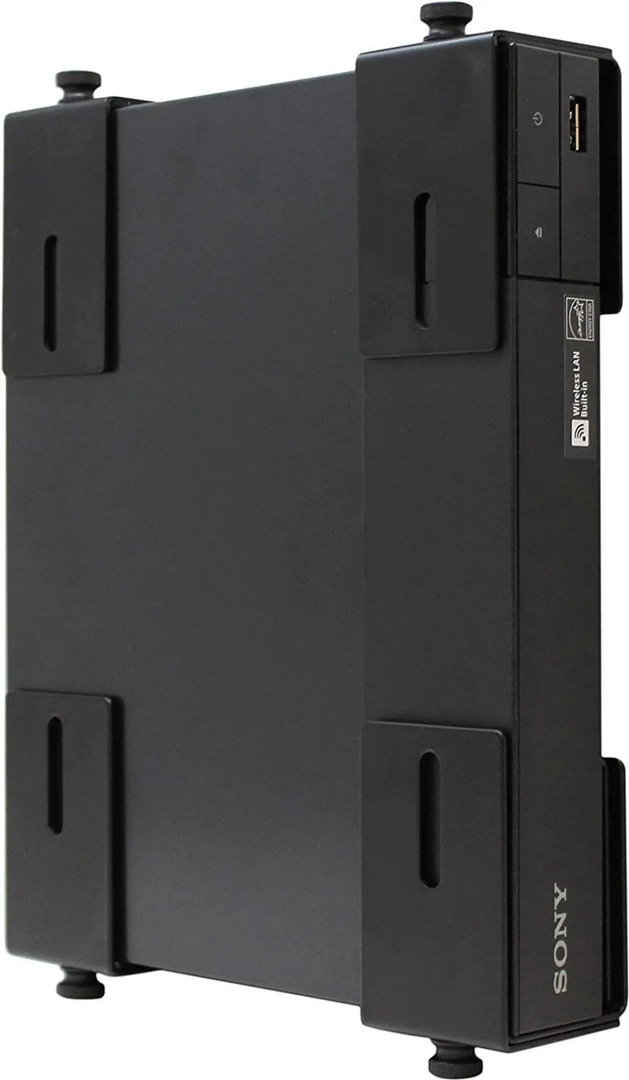 Main image of HumanCentric Adjustable Device Wall Mount, Cable Box and Modem Bracket, Adjustable Wall Adapter for Small and Wide or Narrow Devices Like Cable Boxes, Modems, DVD Players on The Wall Behind TV