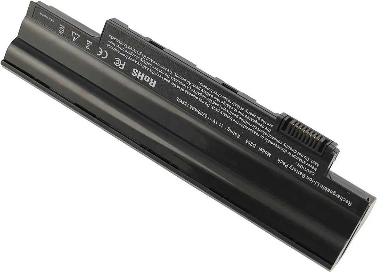 Alt view image 2 of 4 - TREE.NB AL10A31 Battery, Replacement Laptop Battery for Acer Aspire One D255 D257 D260 522 722 Al10a31 Al10b31 Al10g31 Bt.00603.114 LC.BTP00.129 Notebook Battery (General Battery)