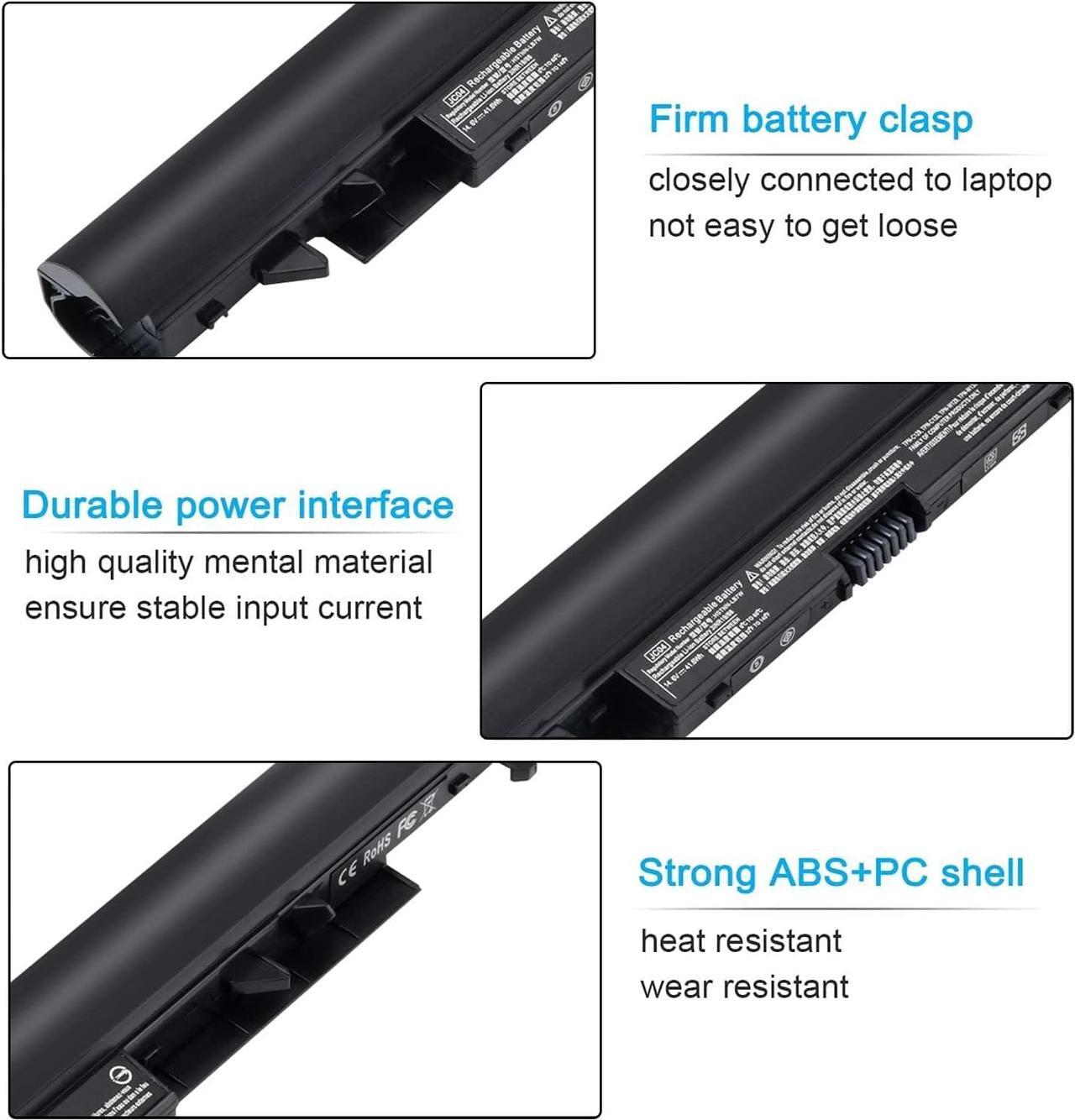 Alt view image 3 of 6 - New Replacement 919700-850 JC03 JC04 Laptop Battery for Hp 15-BS 15-BW 17-BS Notebook PC series fits 17-bs067cl 17-bs049dx 17-bs011dx 15-bs015dx 15-bs212wm 15-bw011dx Spare 919701-850 TPN-W129 Battery
