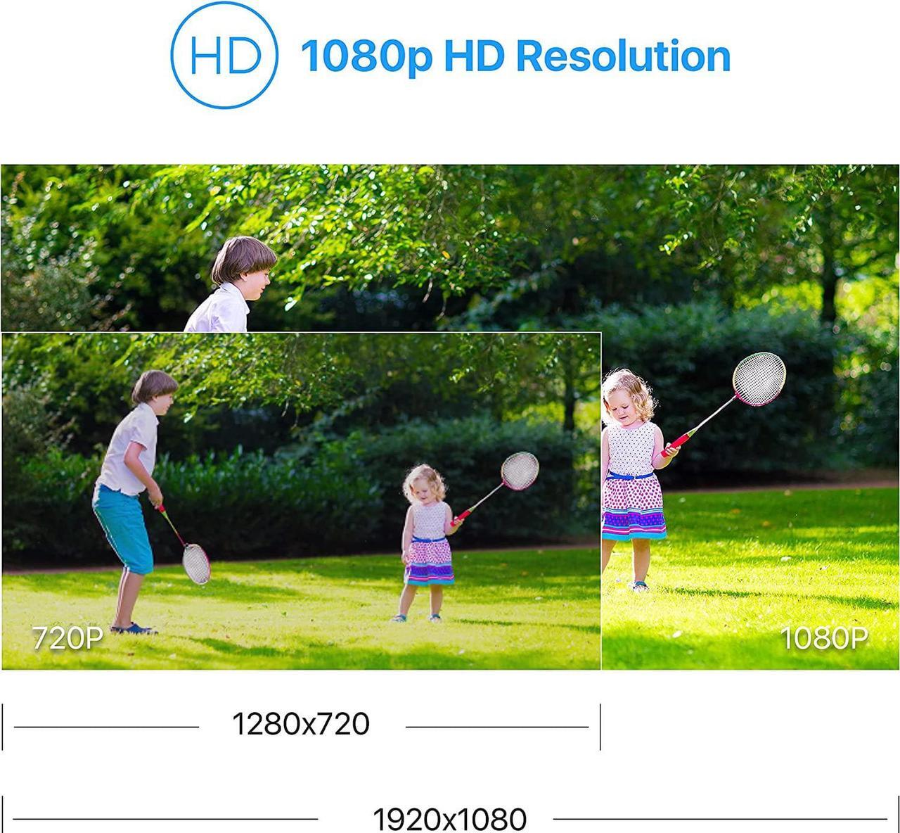 Alt view image 5 of 7 - ZOSI 1080P 4 Pack HD TVI Security Cameras, 80ft Night Vision, Outdoor Indoor Weatherproof Bullet Camera for 1080P/5MP/4K HD TVI Analog CCTV DVR System