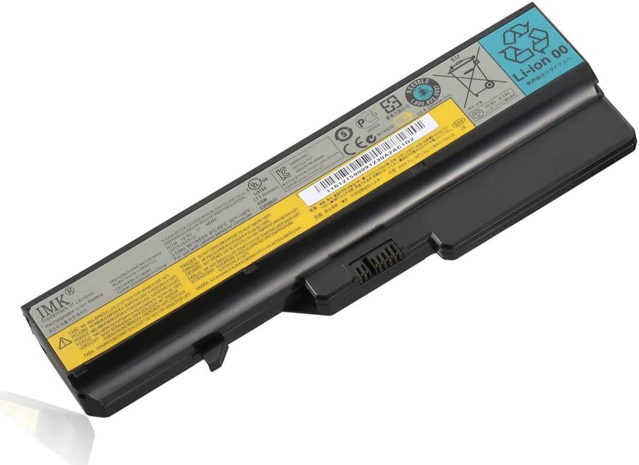 Main image of IMK Replacement Laptop Battery for Lenovo G460 G560 B570 V360 V570 IdeaPad Z560 Z565 - High Performance Li-ion Battery G460[6 Cells/4400mAh/48Wh]