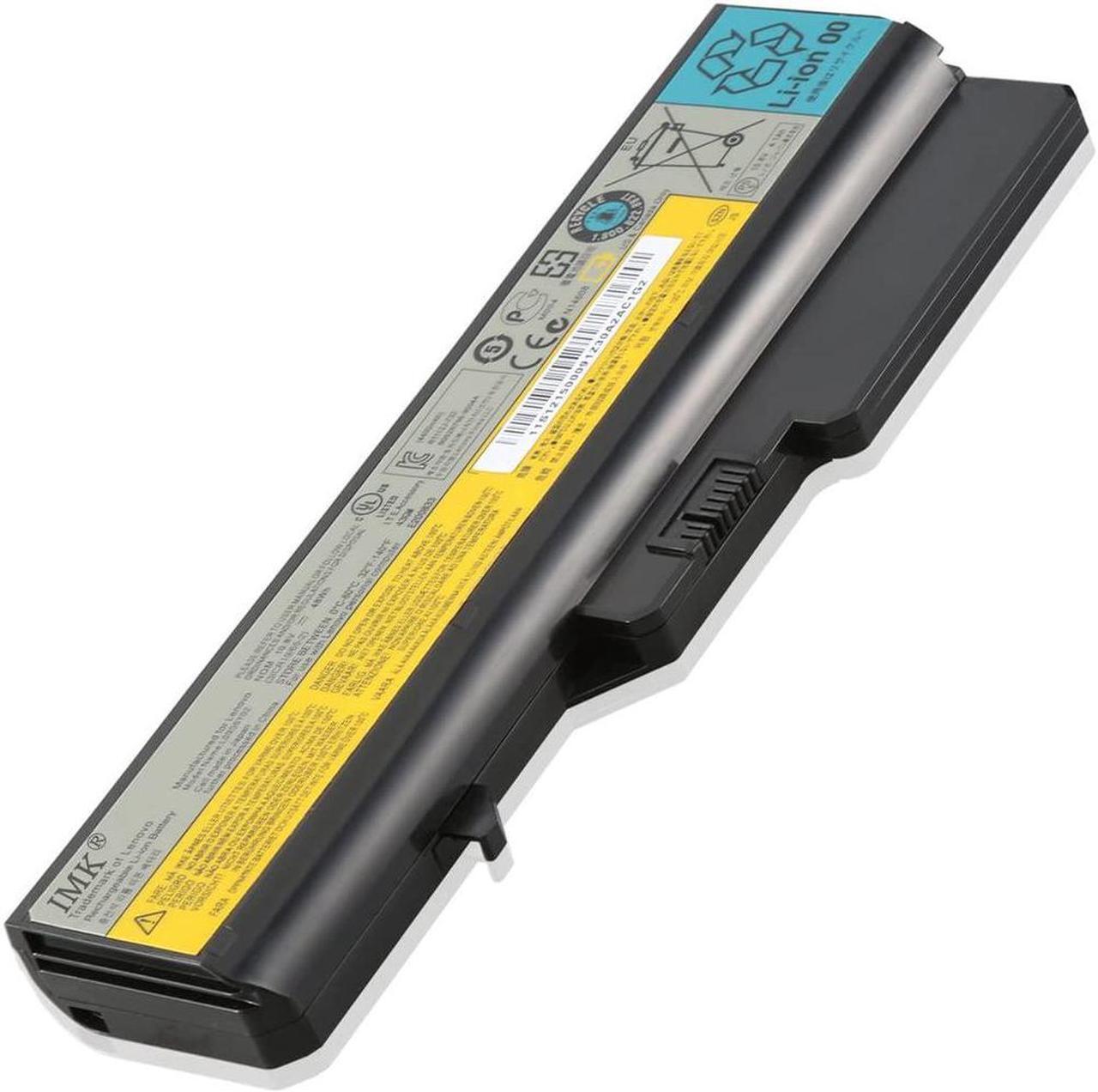 Alt view image 4 of 5 - IMK Replacement Laptop Battery for Lenovo G460 G560 B570 V360 V570 IdeaPad Z560 Z565 - High Performance Li-ion Battery G460[6 Cells/4400mAh/48Wh]