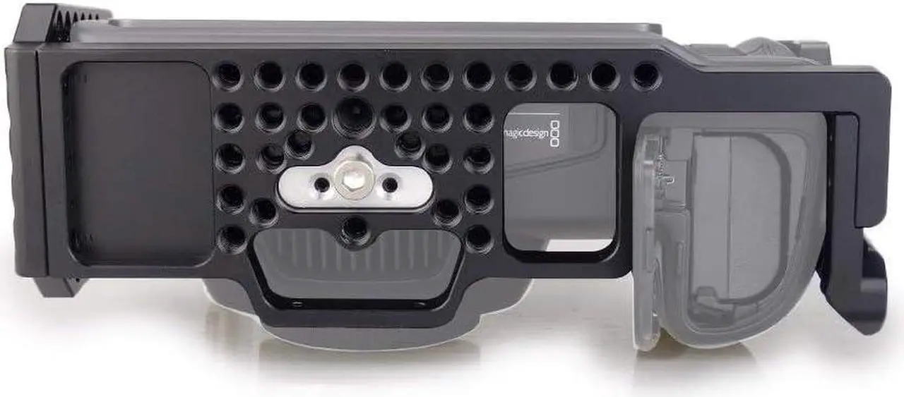 Alt view image 4 of 6 - BMPCC 4K /BMPCC 6K Cage with Top Handle for Blackmagic Pocket Cinema Camera BMPCC 4K /6K to Mount Microphone Monitor LED Light