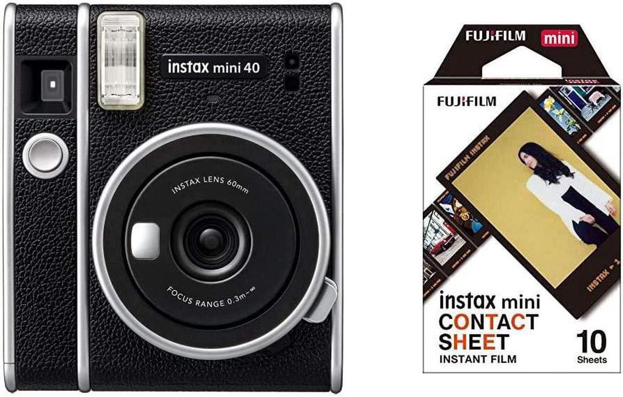 Alt view image 4 of 17 - FUJIFILM INSTAX Mini 40 Instant Camera Bundle