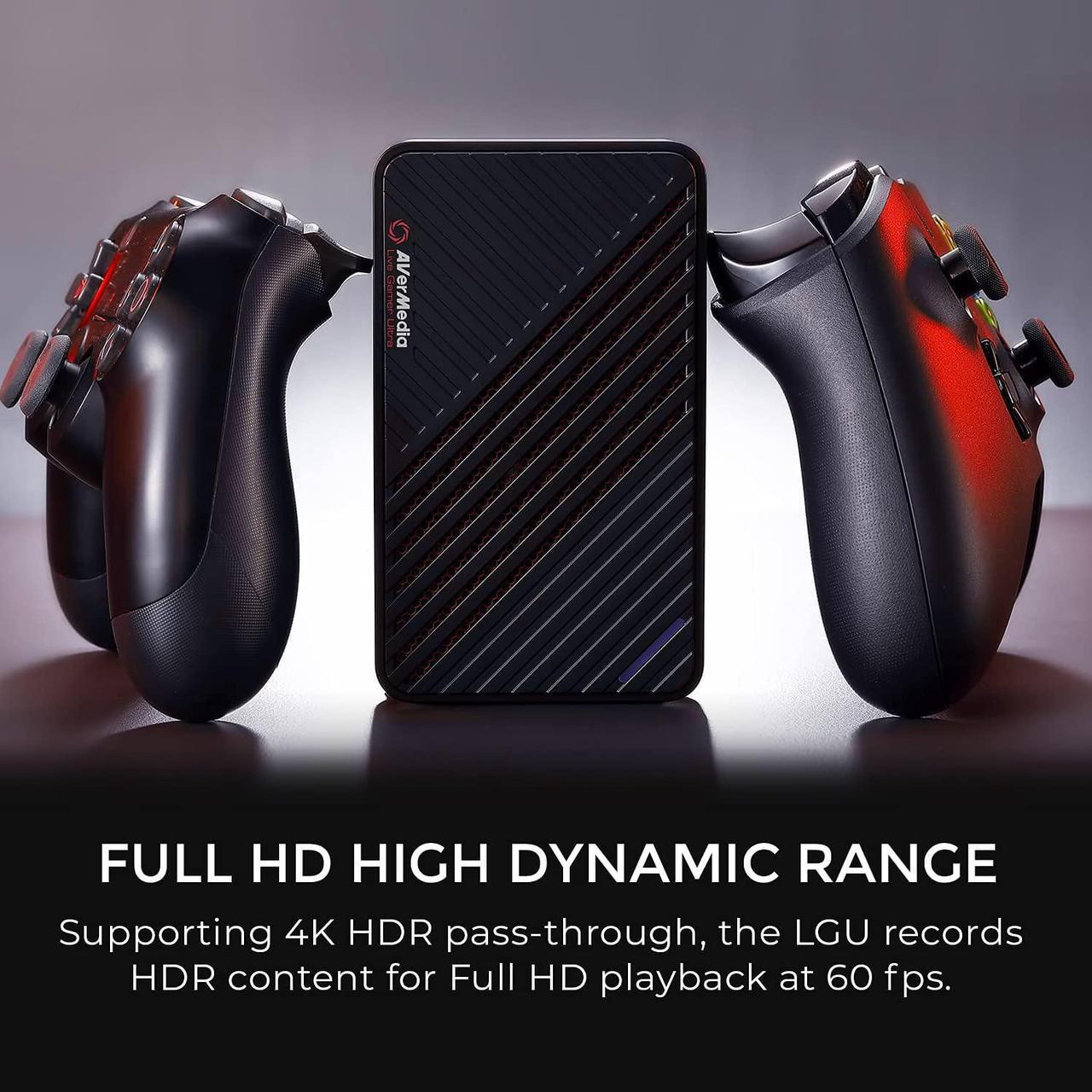 Alt view image 4 of 7 - Live Gamer ULTRA GC553  4K60 HDR Pass-Through, 4K30 Capture Card,AVerMedia Ultra-Low Latency for Broadcasting and Recording Xbox series x/s, PS5, Switch, Windows 11/ macOS 10.13