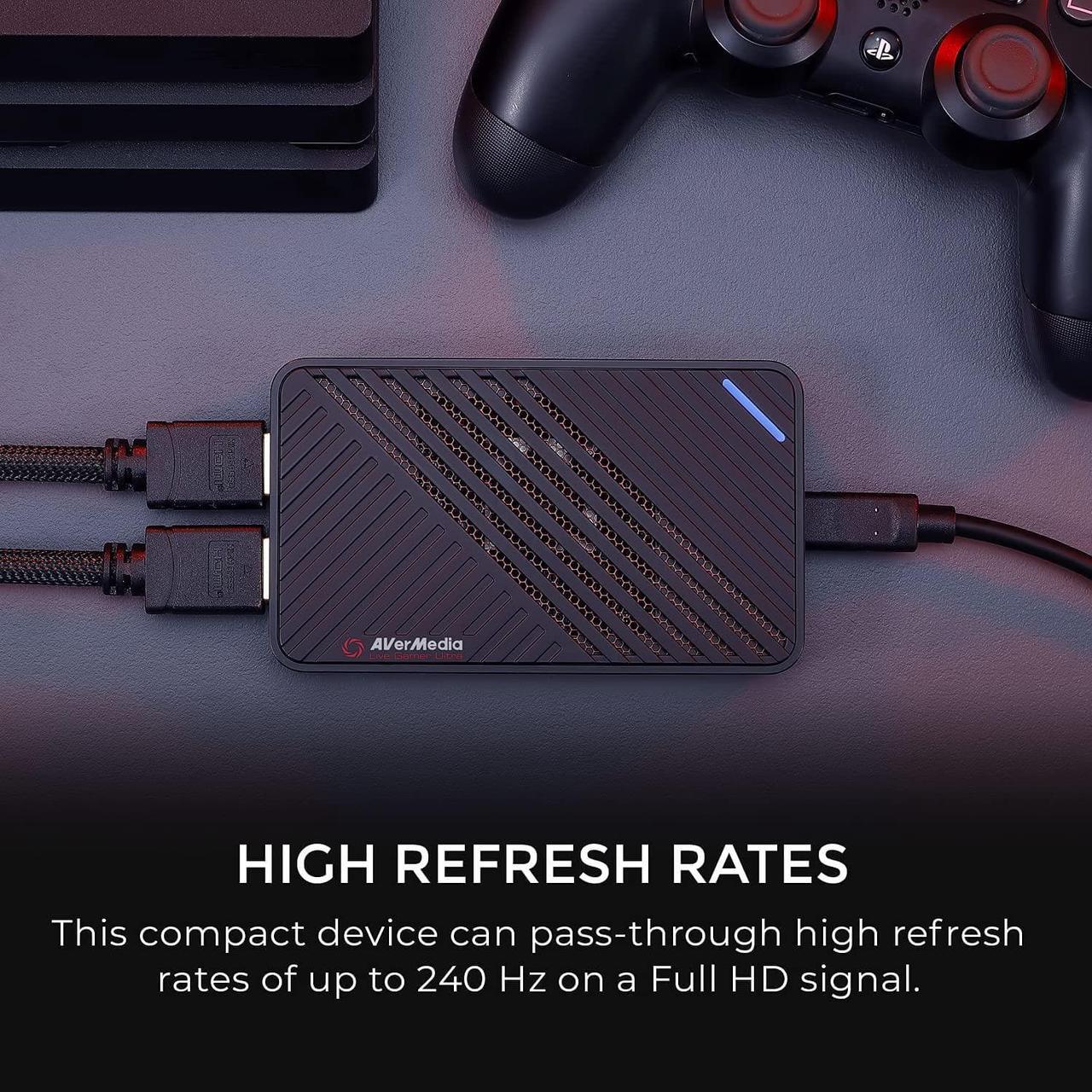 Alt view image 5 of 7 - Live Gamer ULTRA GC553  4K60 HDR Pass-Through, 4K30 Capture Card,AVerMedia Ultra-Low Latency for Broadcasting and Recording Xbox series x/s, PS5, Switch, Windows 11/ macOS 10.13