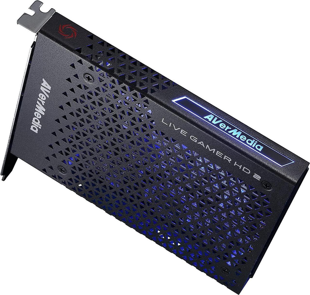 Alt view image 3 of 4 - AVerMedia Live Gamer HD 2-PCIe Internal Game Capture Card, Record and Stream in 1080p 60 with Multi-Card Support, Low-Latency Pass-Through on Xbox series x/s, PS5, Nintendo Switch, Windows 10 (GC570)