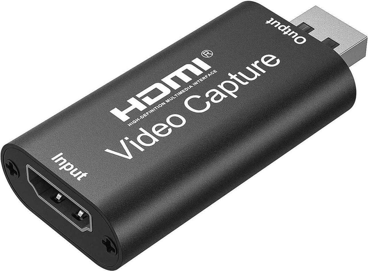 Main image of Video Capture Card, Hdmi Video Capture Card, USB Capture Card,4K HDMI to USB2.0, Record via DSLR Camcorder Cam for High Definition Acquisition, for Broadcasting, Amamzing Record, Meeting,ect. (Black)