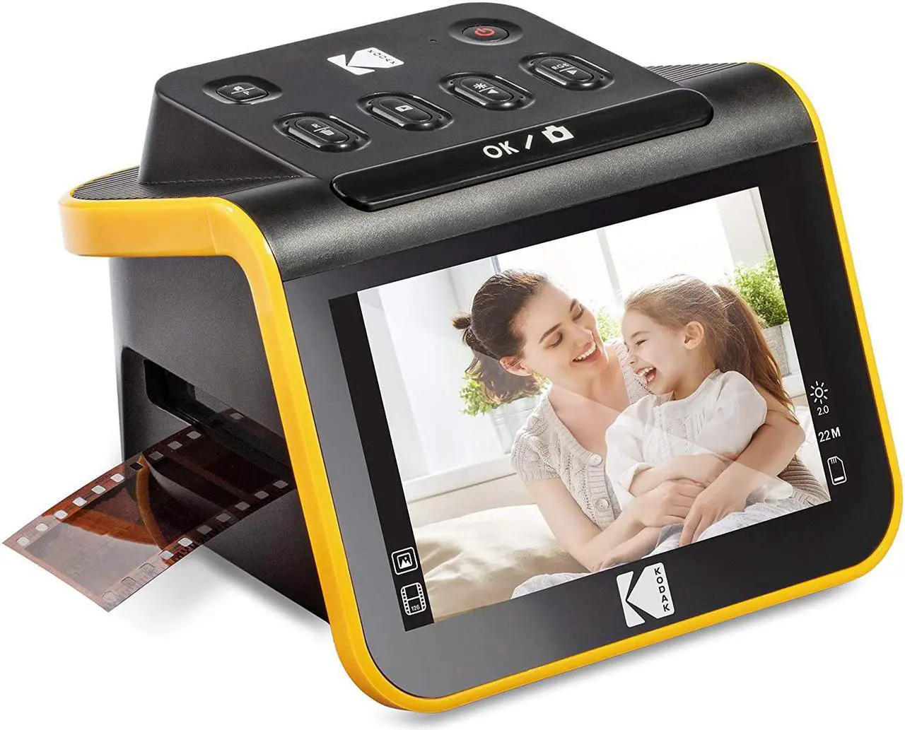 Main image of Kodak Slide N SCAN Film and Slide Scanner with Large 5 LCD Screen, Convert Color & B&W Negatives & Slides 35mm, 126, 110 Film Negatives & Slides to High Resolution 22MP JPEG Digital Photos