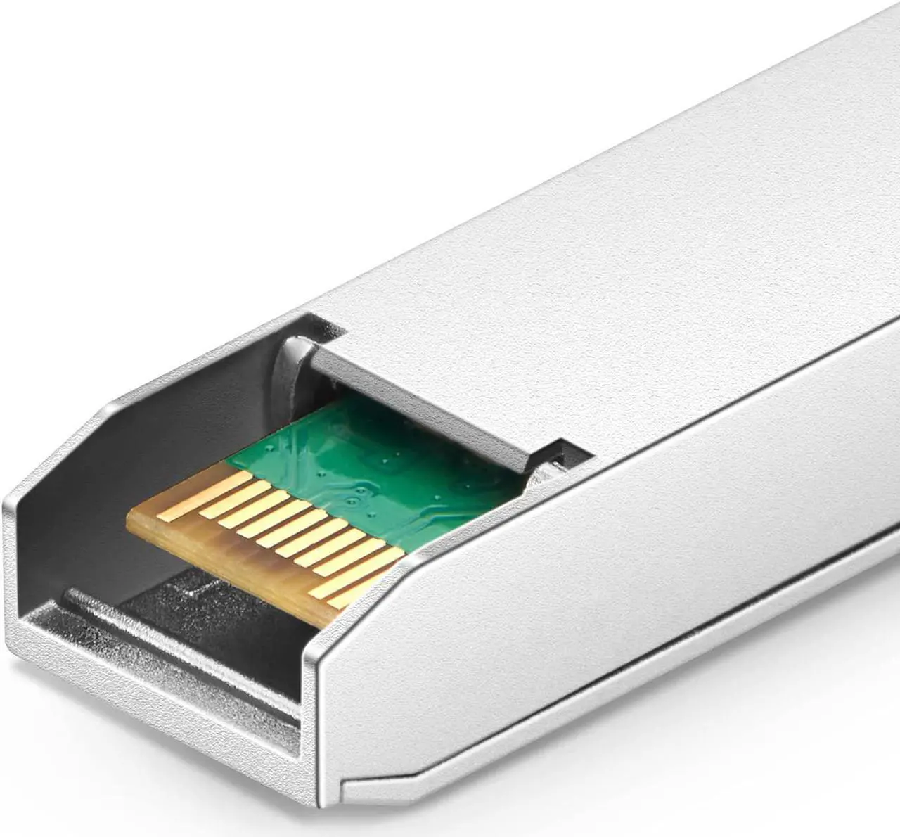 Alt view image 4 of 4 - 10GBase-T SFP+ Transceiver, 10G SFP+ to RJ45 Copper Module, CAT.6a/7, up to 80 Meters, for Cisco SFP-10G-T-80,Ubiquiti, D-Link, Supermicro, Netgear and Other Open Switches
