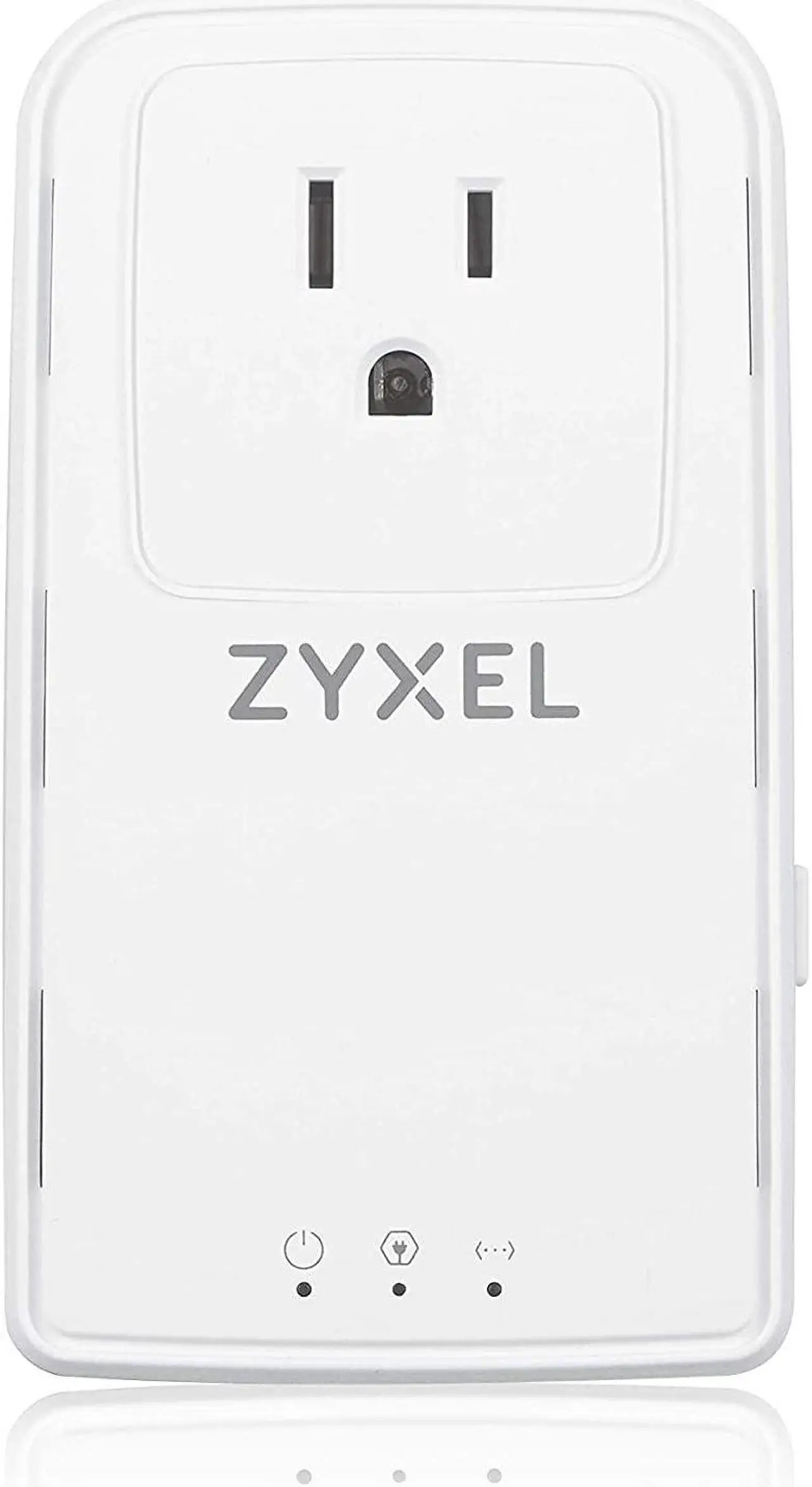 Alt view image 4 of 5 - Zyxel G.hn 2400 Wave 2 Powerline Kit, Pass-Thru, Gigabit, Plug&Play, Stream 8k Content, Brown Box Kit [PLA6456BBKIT]