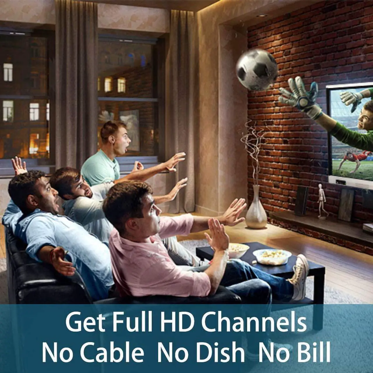 Alt view image 2 of 4 - LAVA HD2605 Outdoor HD TV Antenna Remote Controlled Rotation Long Range 4K TV Installation Kit, Welcome to consult