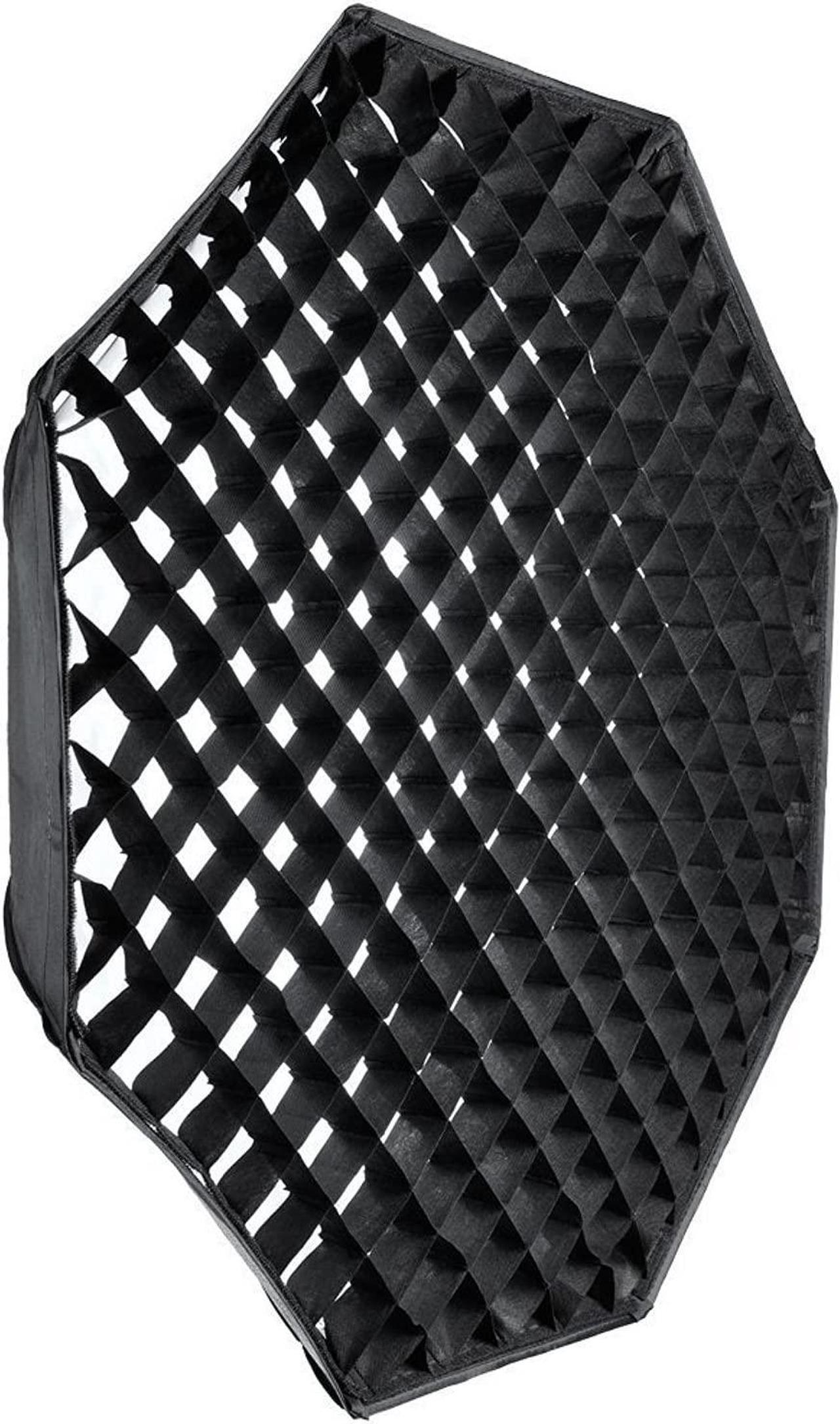 Alt view image 5 of 5 - Godox Top Octagon Softbox 56Inch / 140cm Octagon Softbox Photography Light Diffuser and Modifier with Bowens Speedring Mount with Grid Honeycomb for Monolight Photo Studio Strobe Lighting