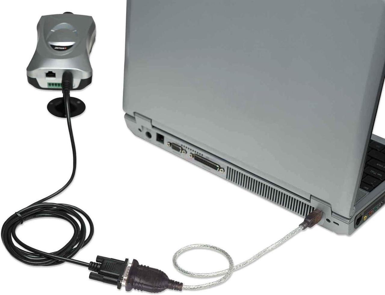 Alt view image 3 of 4 - MANHATTAN USB to Serial Converter Connects One Serial Device to A USB Port (205146)