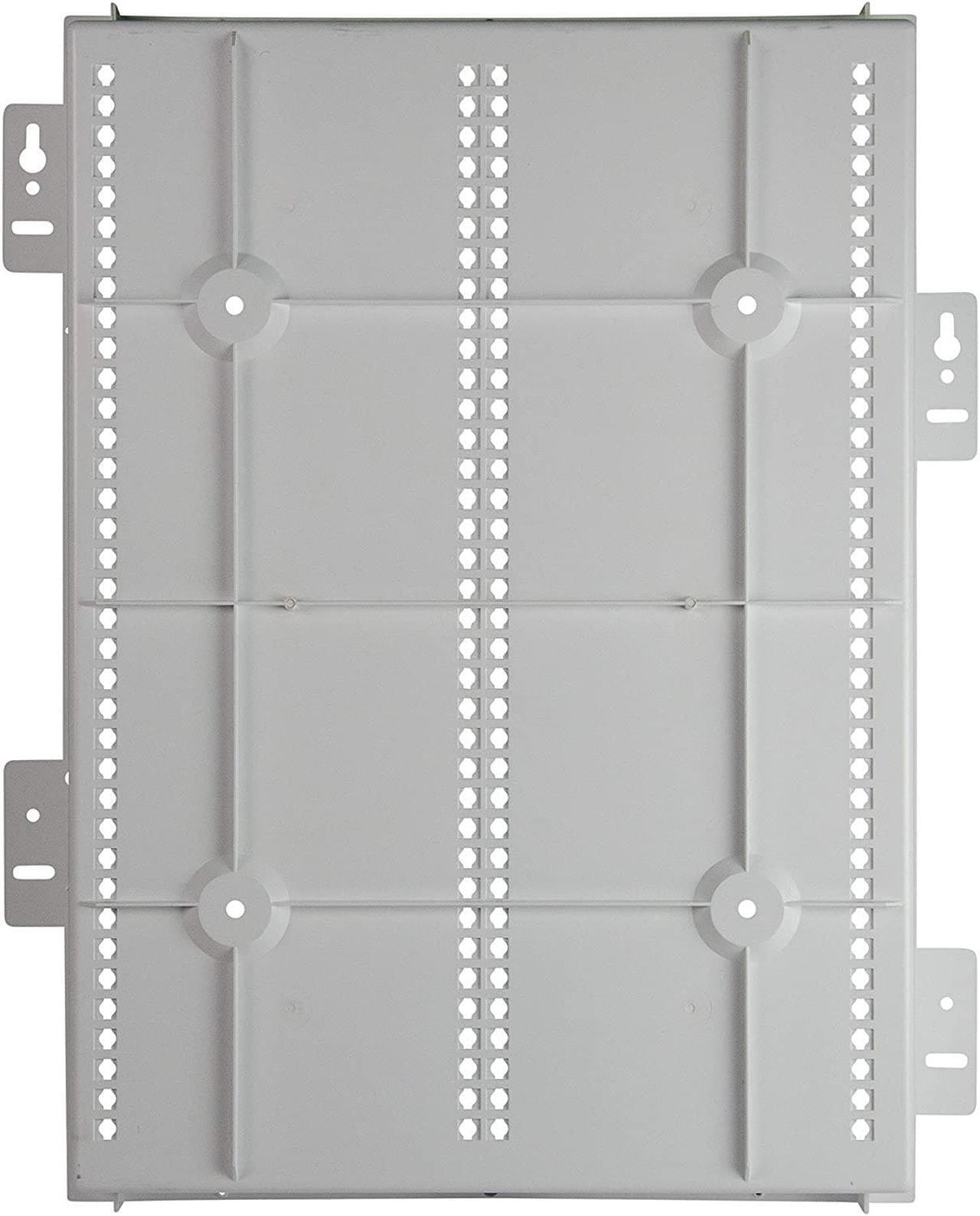 Alt view image 6 of 7 - Legrand - OnQ 20 Inch Media Enclosure, Wifi Electrical Box, Cable Management Box for Distribution of Networking Service, Recessed Media Box Lets Signal Through, White, ENP2050-NA