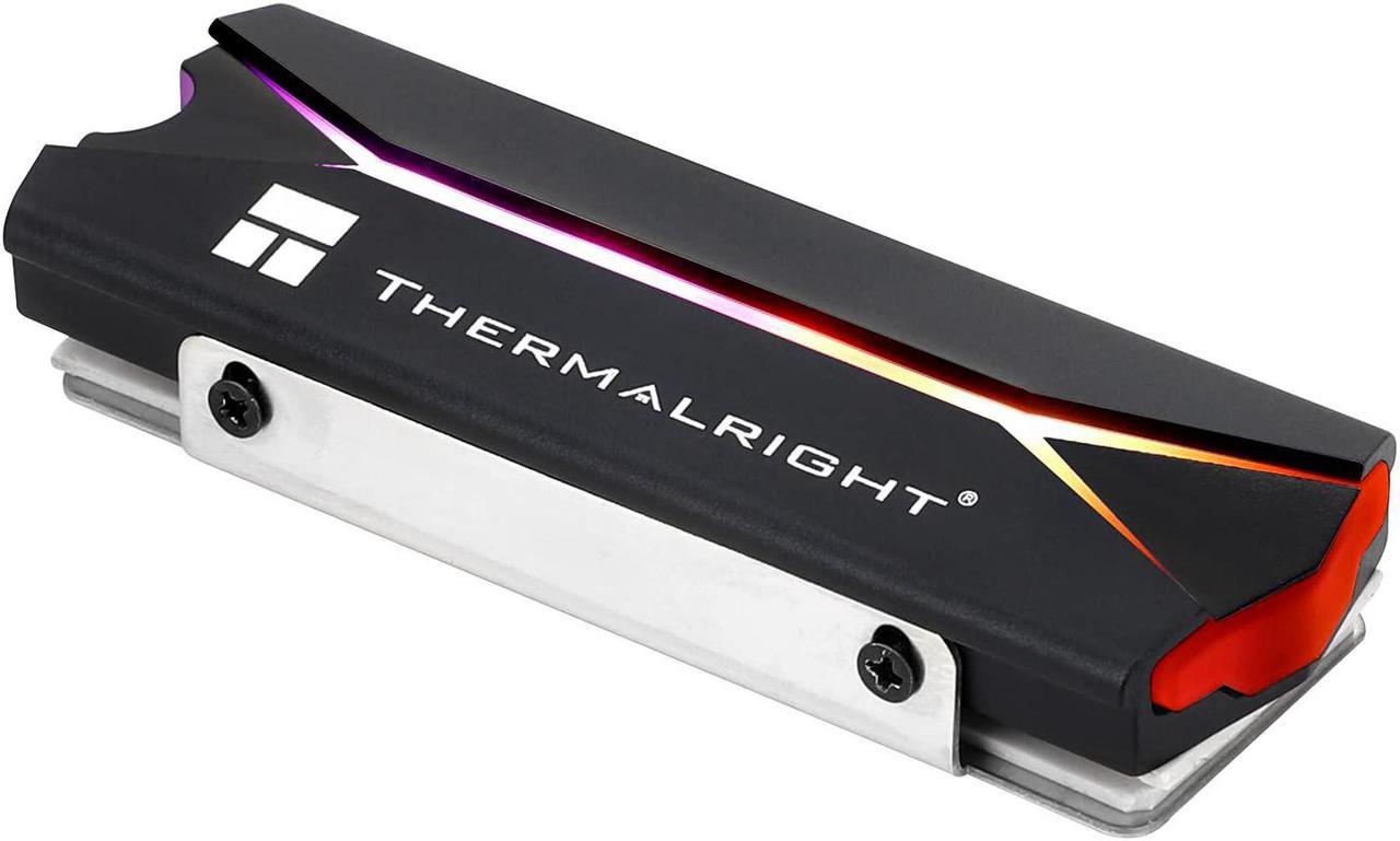 Thermalright M.2 2280 ARGB SSD Heatsink,5V ARGB Lighting, High Performance Double Side Thermal pad