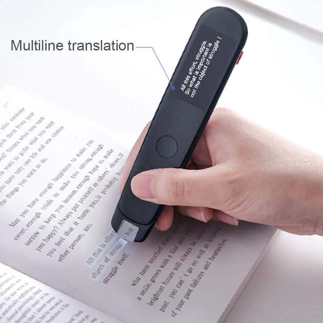 Alt view image 7 of 7 - Dictionary Pen Electronic Translator and Scanning Pen (Pen 3 Pro (EN/CN Interface))
